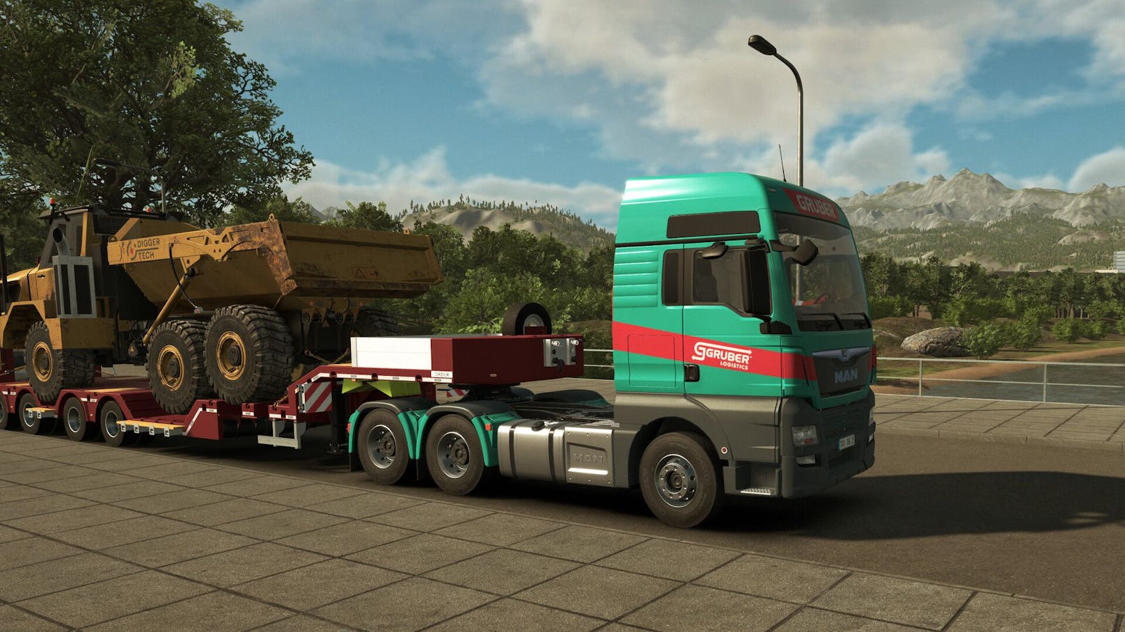 "Heavy Cargo - The Truck Simulator" des Entwicklers tox² interactive und Publishers Aerosoft ...