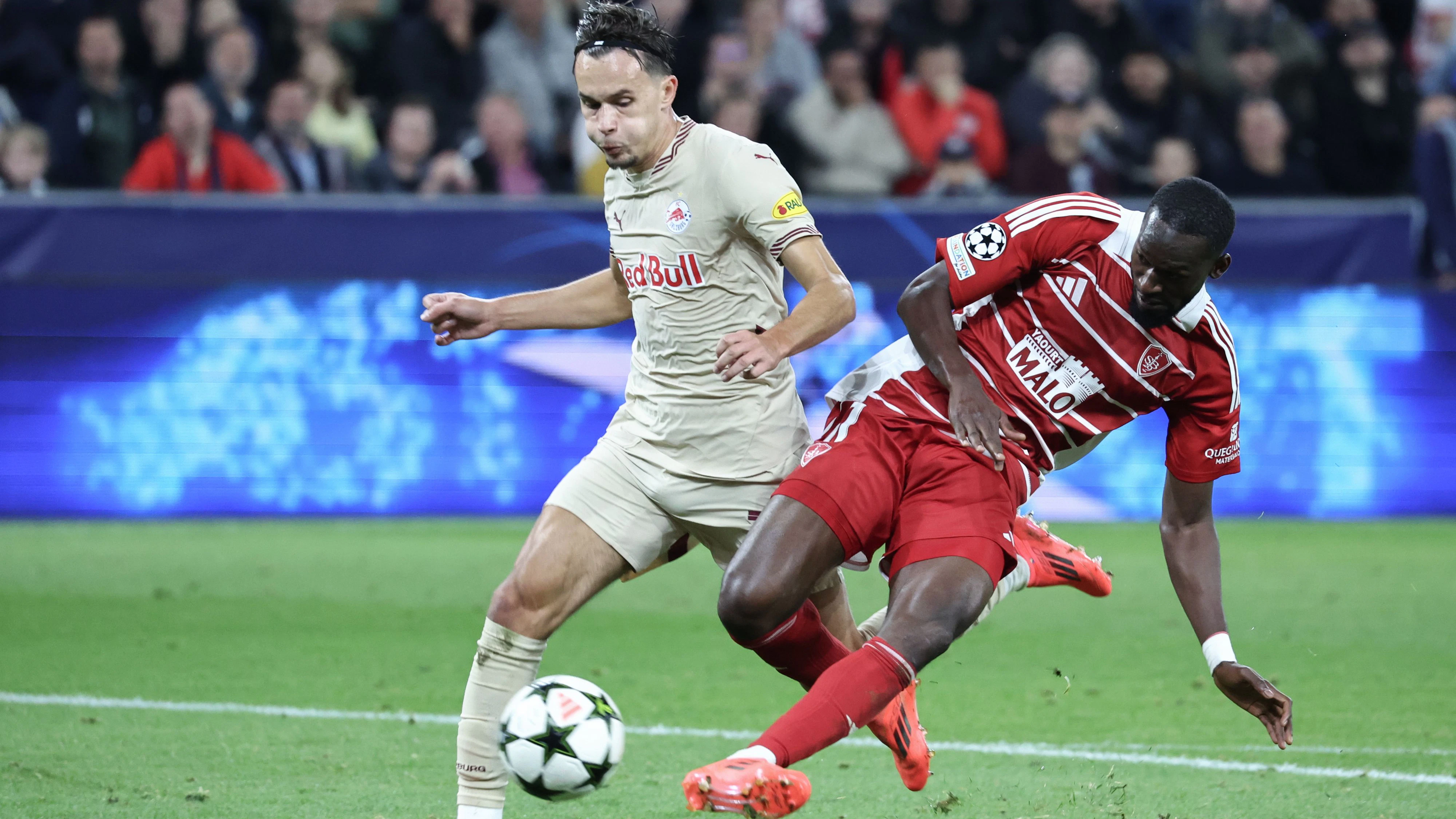 Salzburg-Star Amar Dedic. 