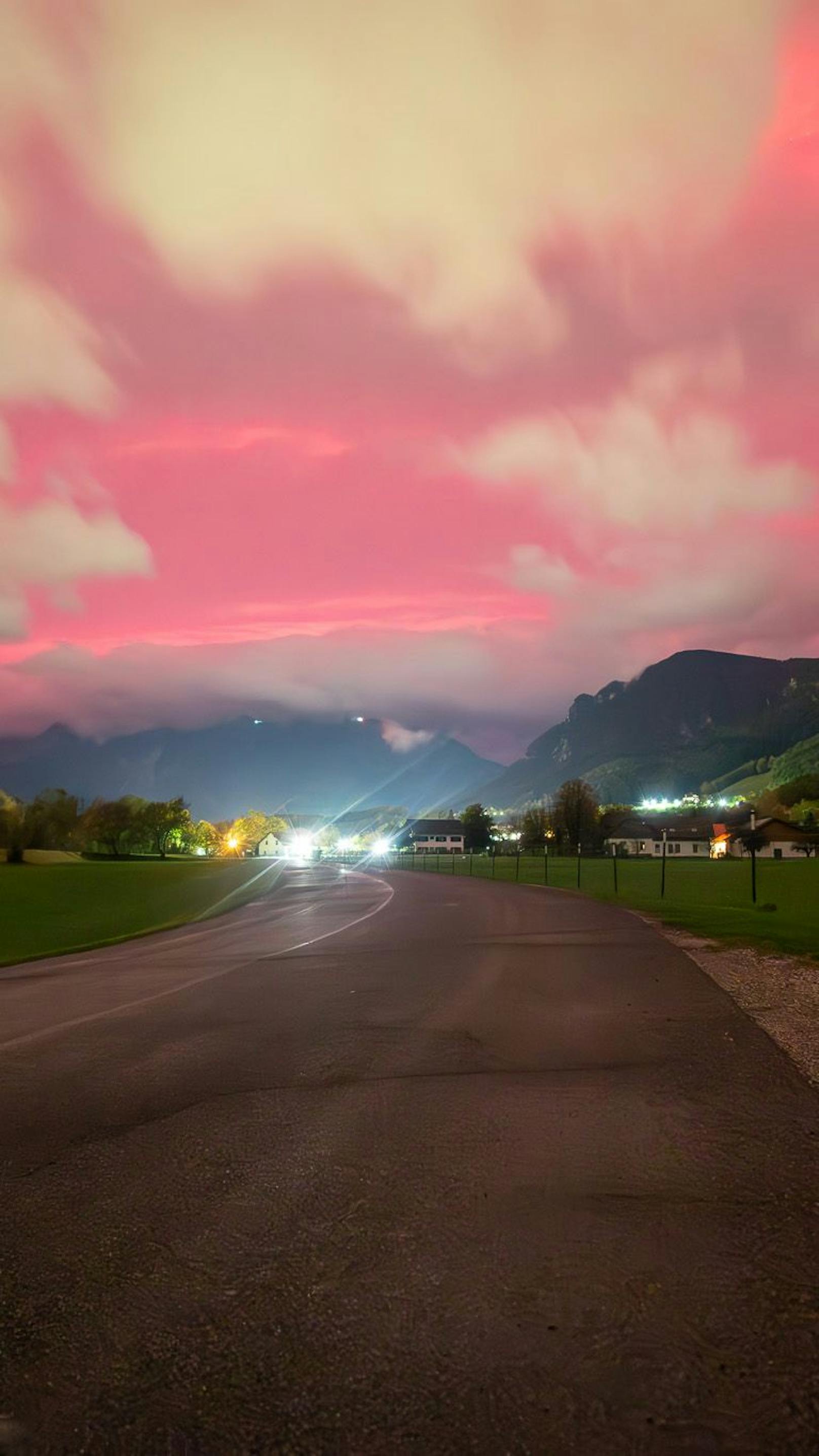 Polarlichter über Österreich – die schönsten Bilder