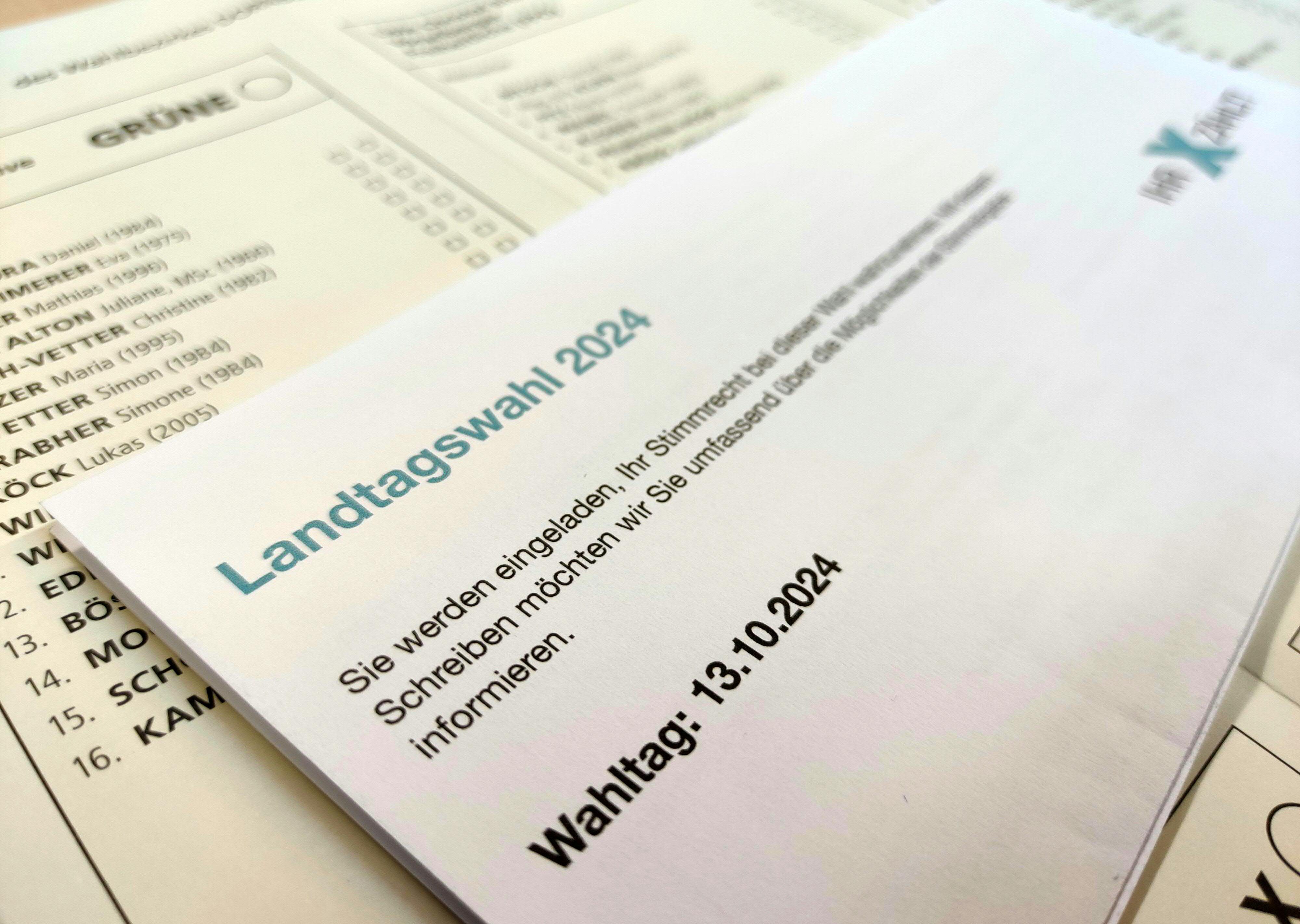 Bei der Landtagswahl in Vorarlberg wird ein 