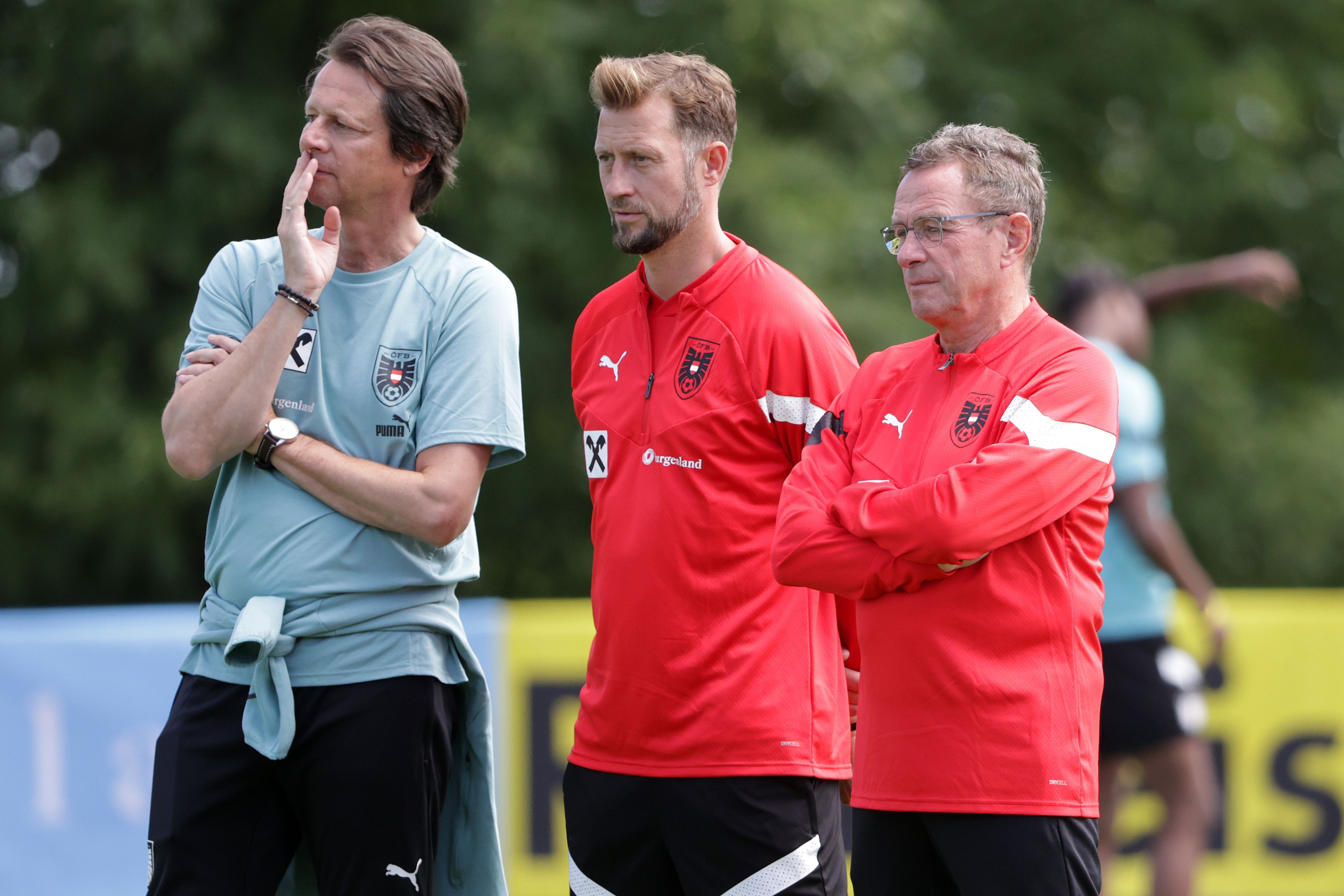 Peter Schöttel und Ralf Rangnick