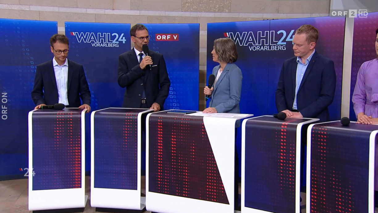 Schon am Nachmittag gab es die erste Elefantenrunde nach der Wahl.