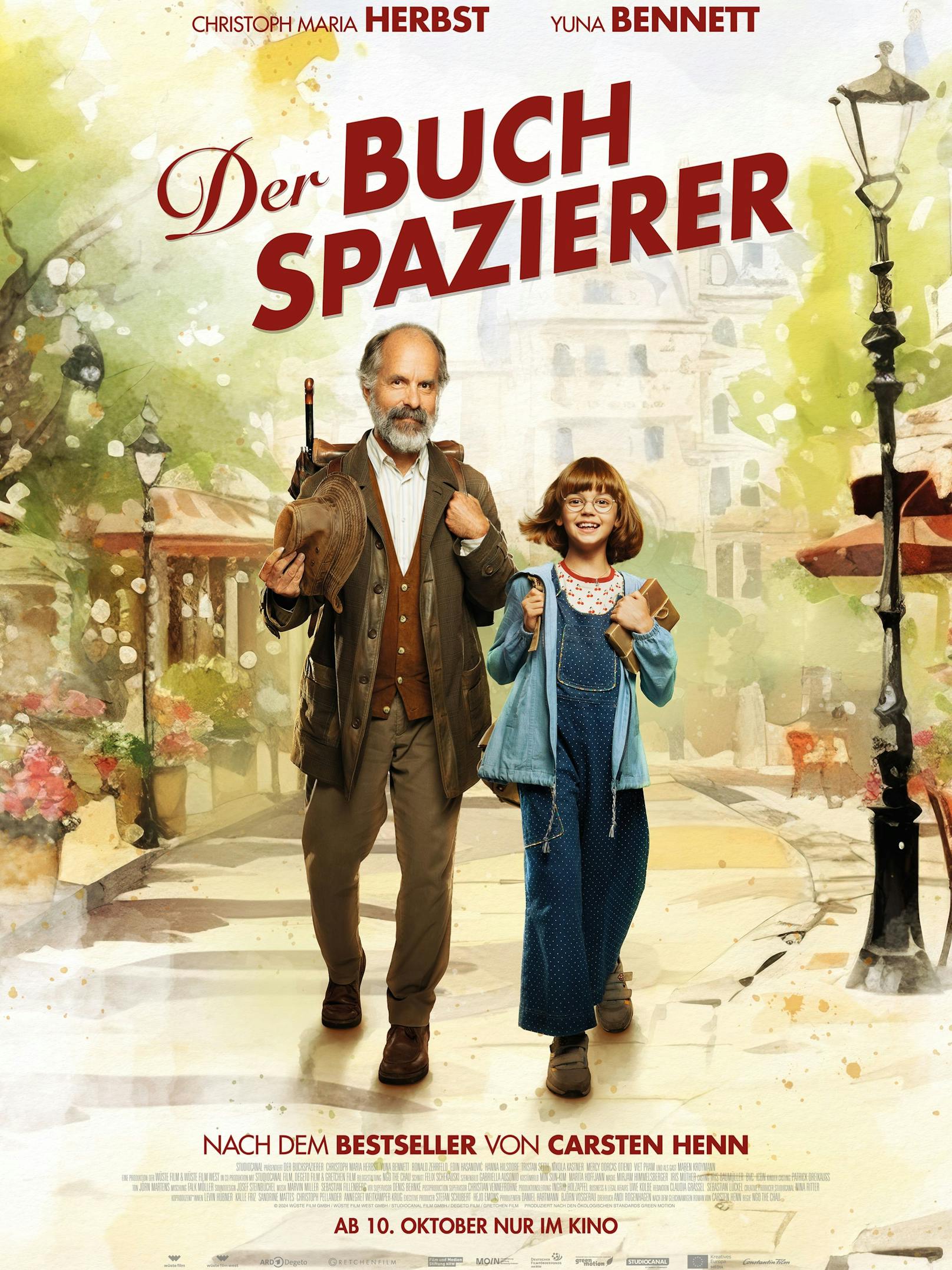 "Der Buchspazierer" seit 10.10. exklusiv im Kino