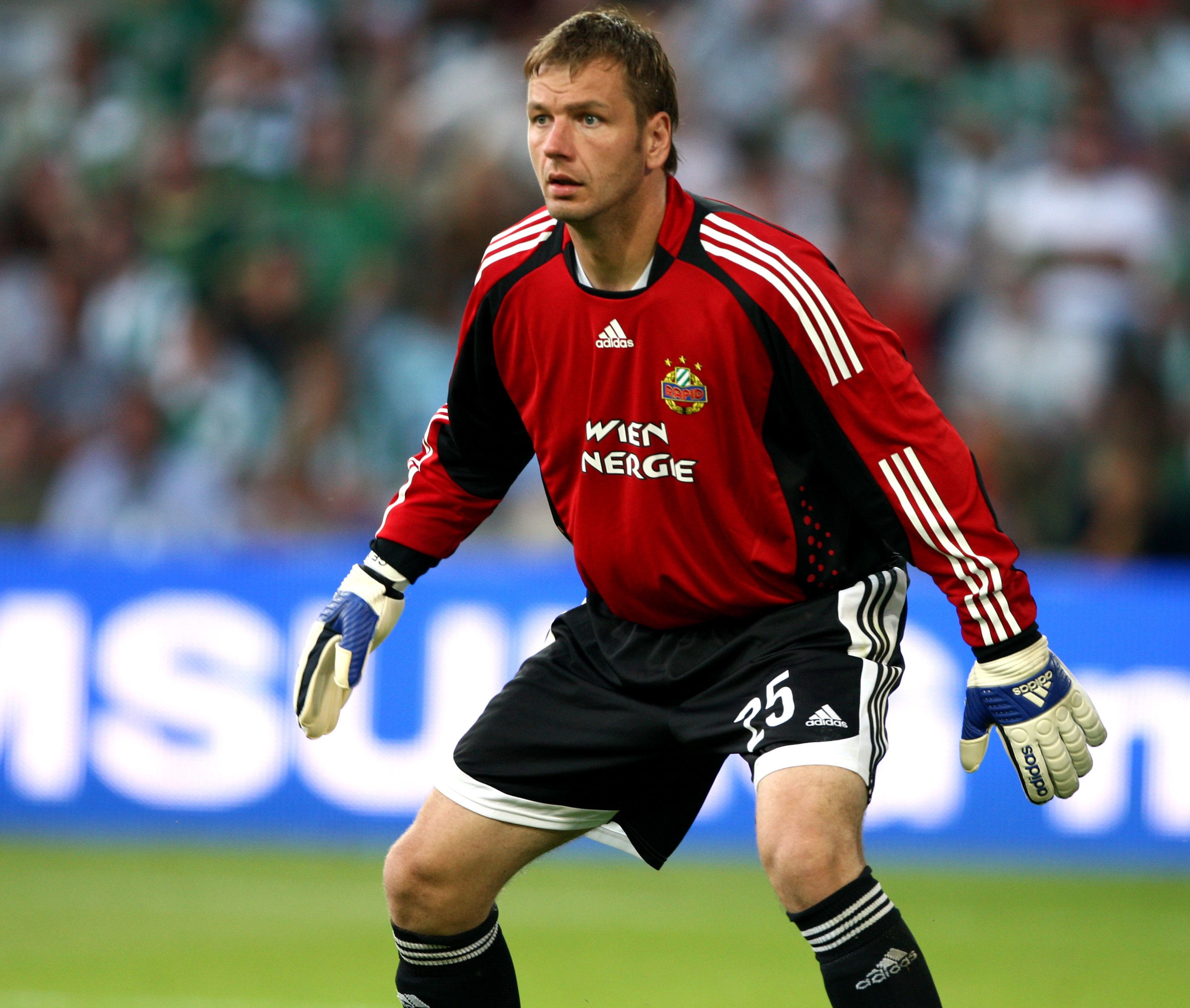 An Krebs erkrankt: Georg Koch hütete neun Spiele das Tor von Rapid.