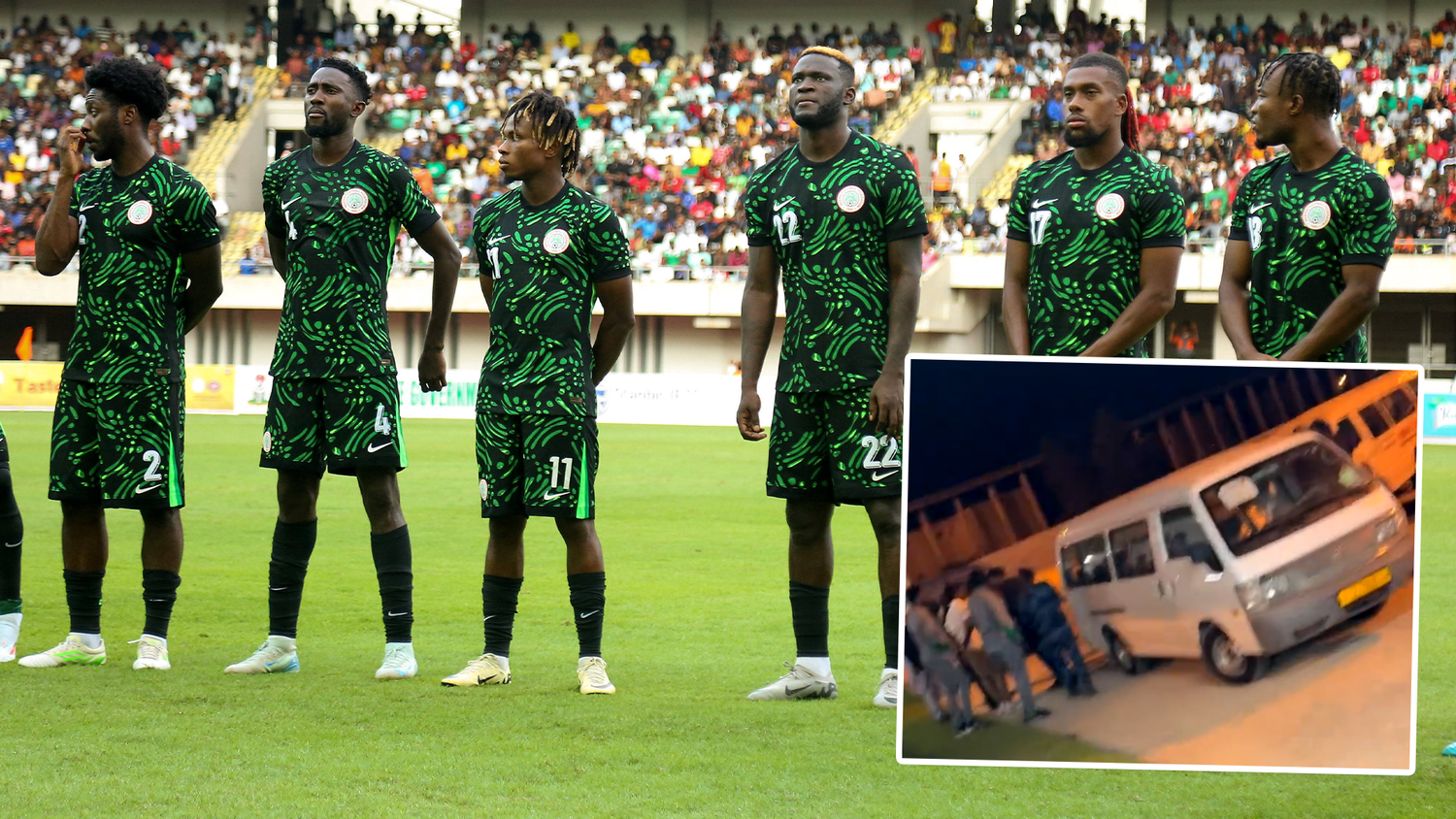 Die nigerianische Mannschaft wird nicht gegen Libyen antreten.