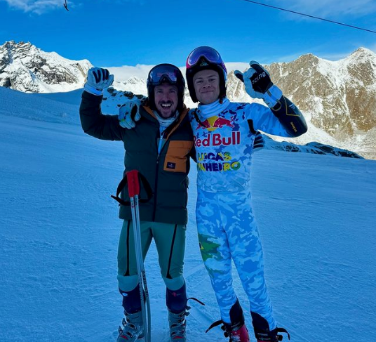 Marcel Hirscher und Lucas Braathen 