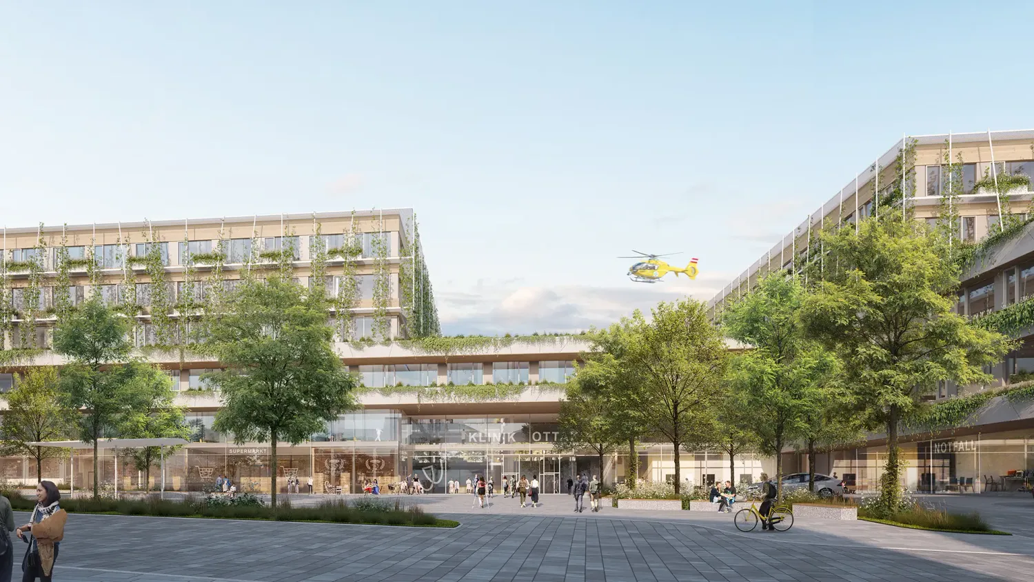 Im Neubau der Klinik Ottakring soll eine Klimaanlage fix eingeplant sein.