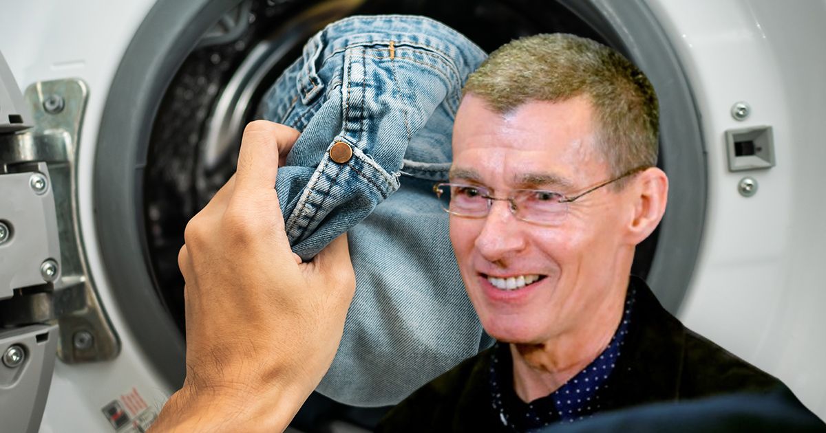 Levi's-Chef Charles Bergh gibt seine Jeans nie in die Waschmaschine.