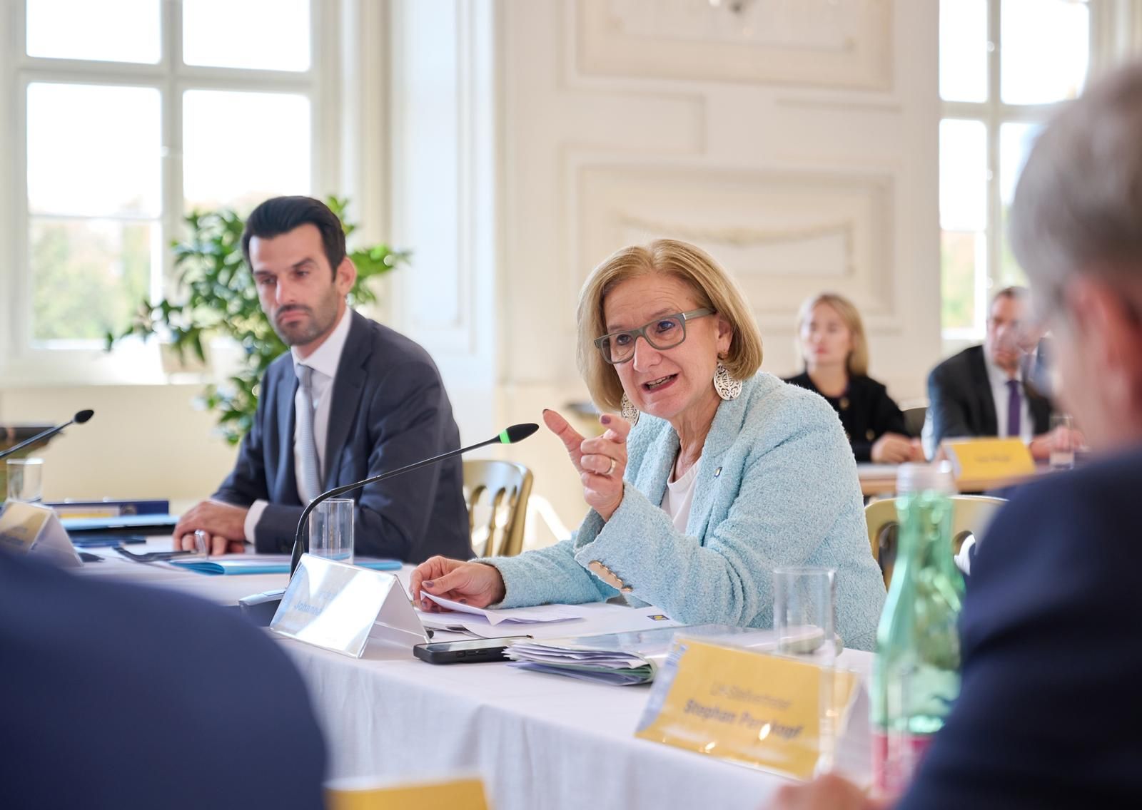 Landeschefin Mikl-Leitner und Vize Udo Landbauer 