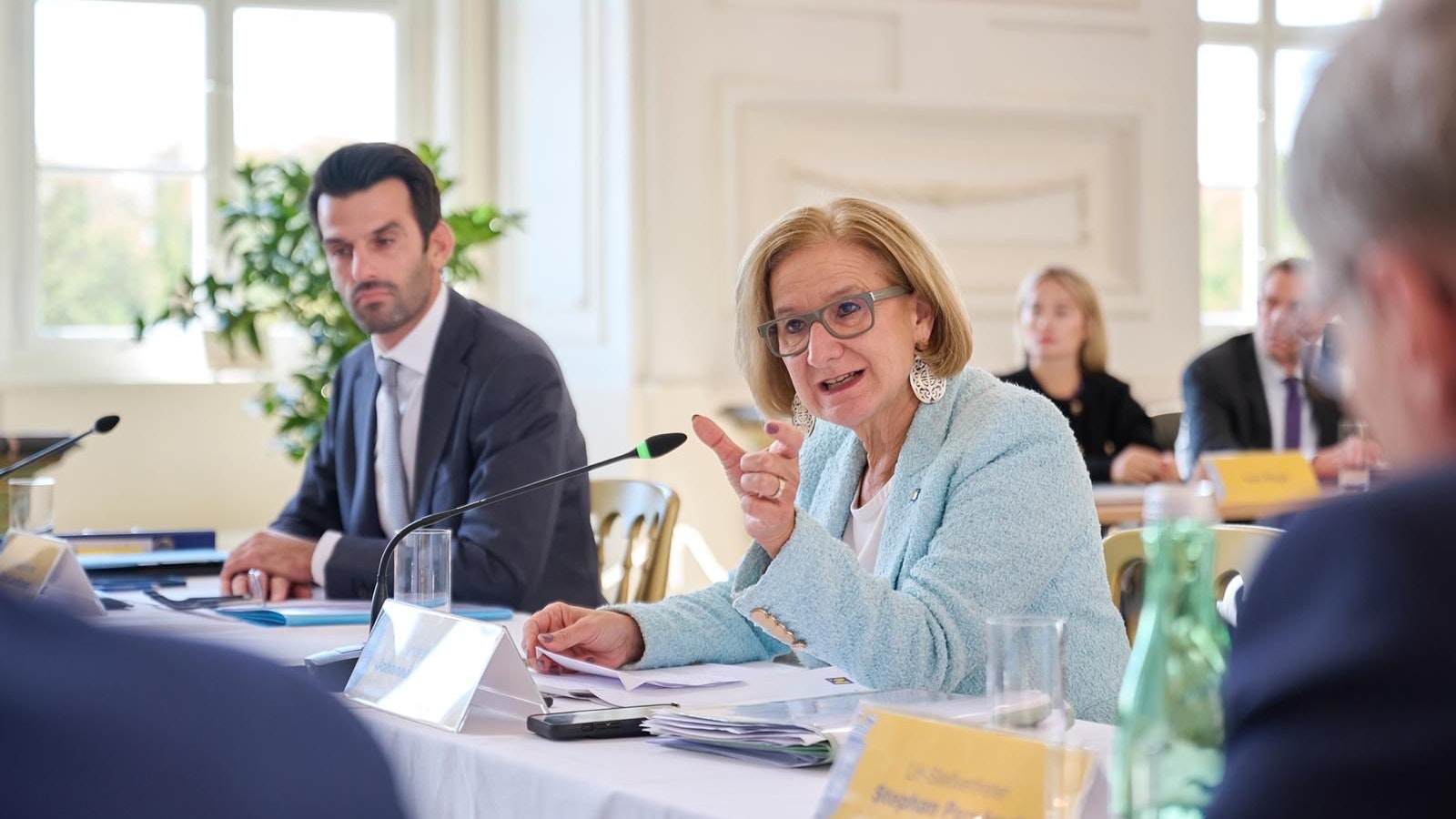 Landeschefin Mikl-Leitner und Vize Udo Landbauer 