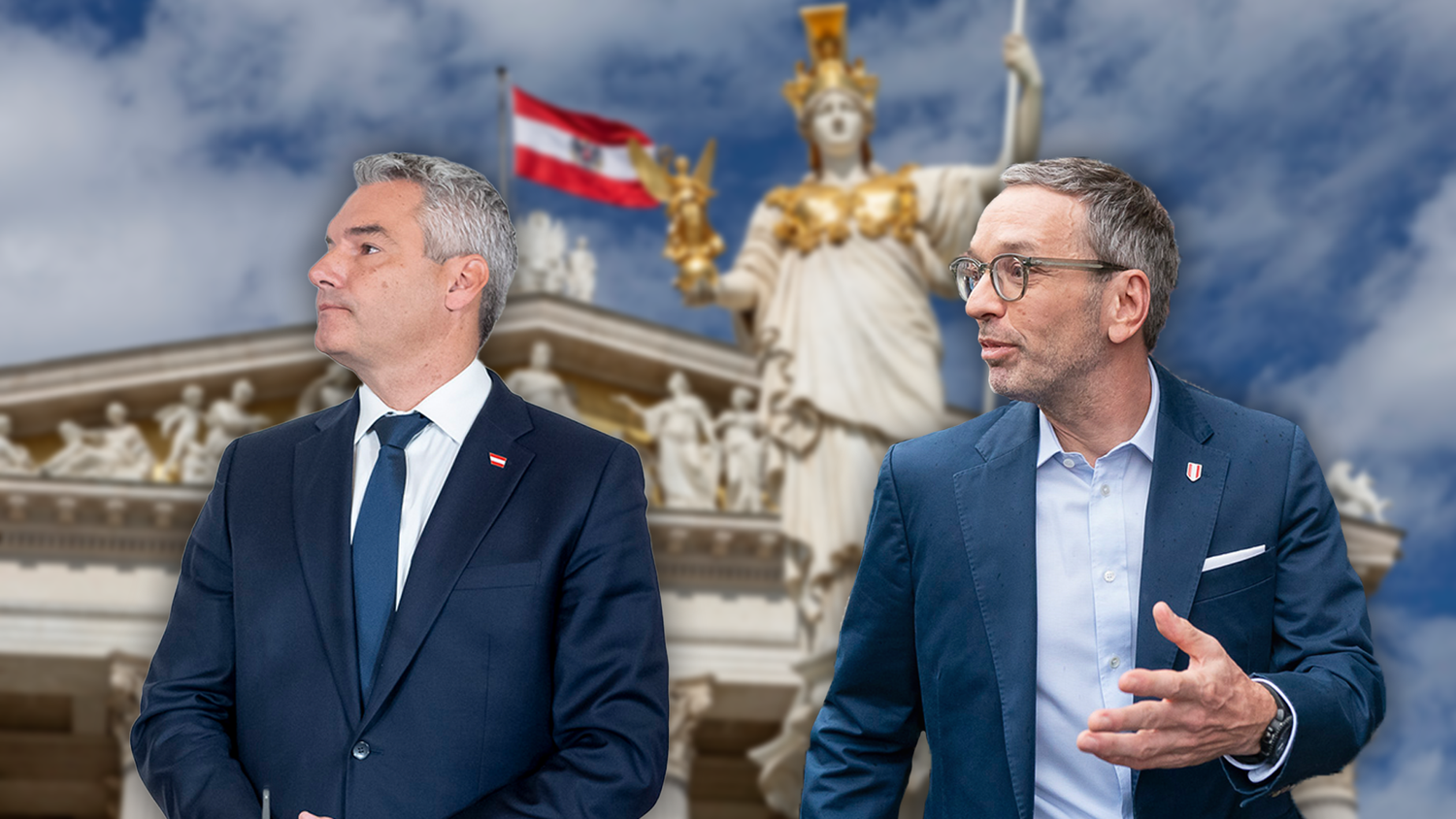 Am Dienstag soll das Treffen zwischen Bundeskanzler Karl Nehamemr und FPÖ-Chef Herbert Kickl stattfinden.