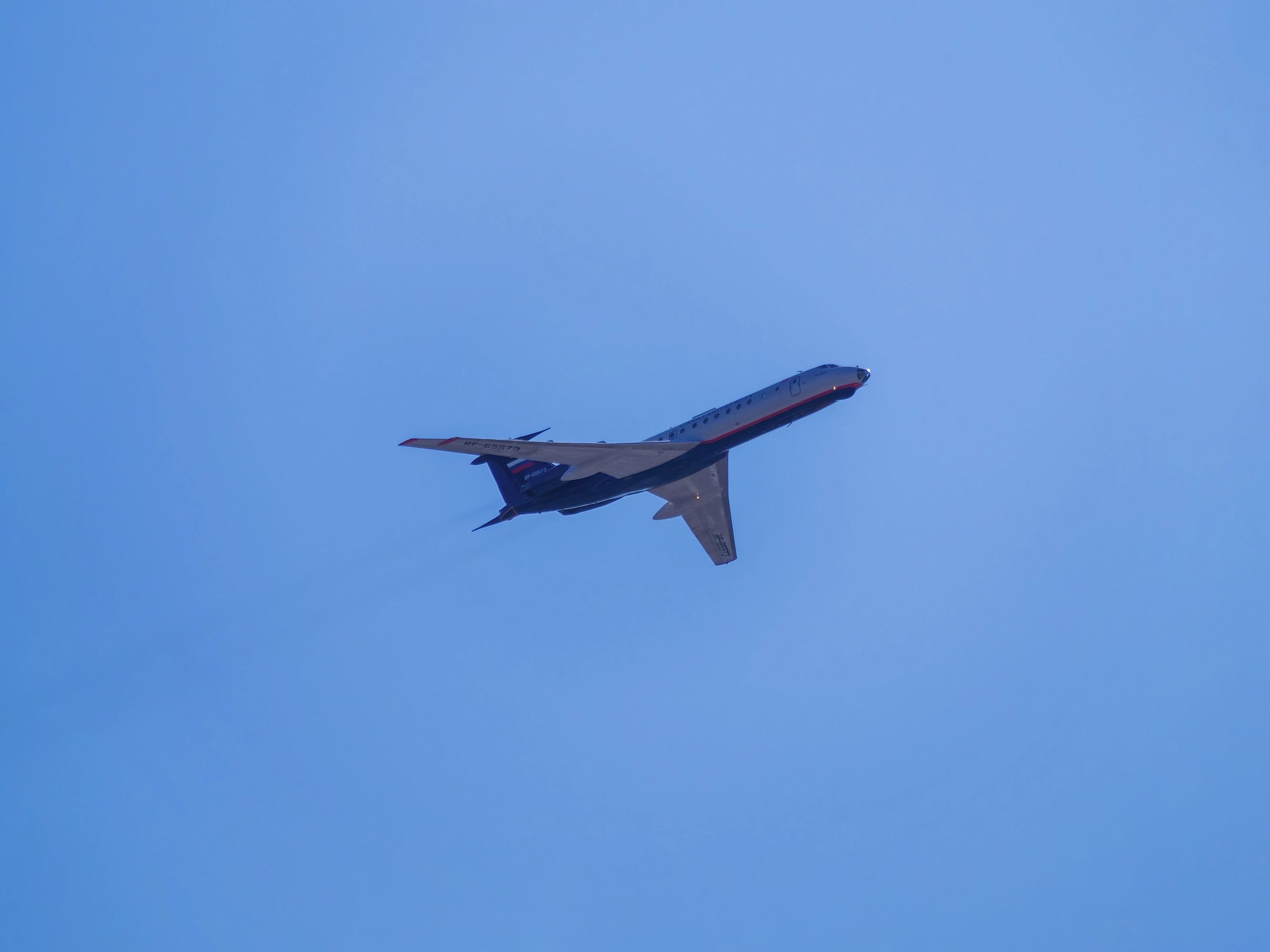 Die Ukraine soll ein russisches Transportflugzeug vom Typ Tupolew Tu-134 zerstört haben. (Symbolbild)