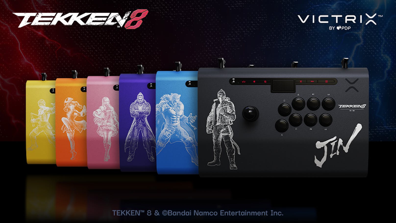 PDP veröffentlicht "Tekken 8" Victrix Pro FS Arcade Fight Sticks.