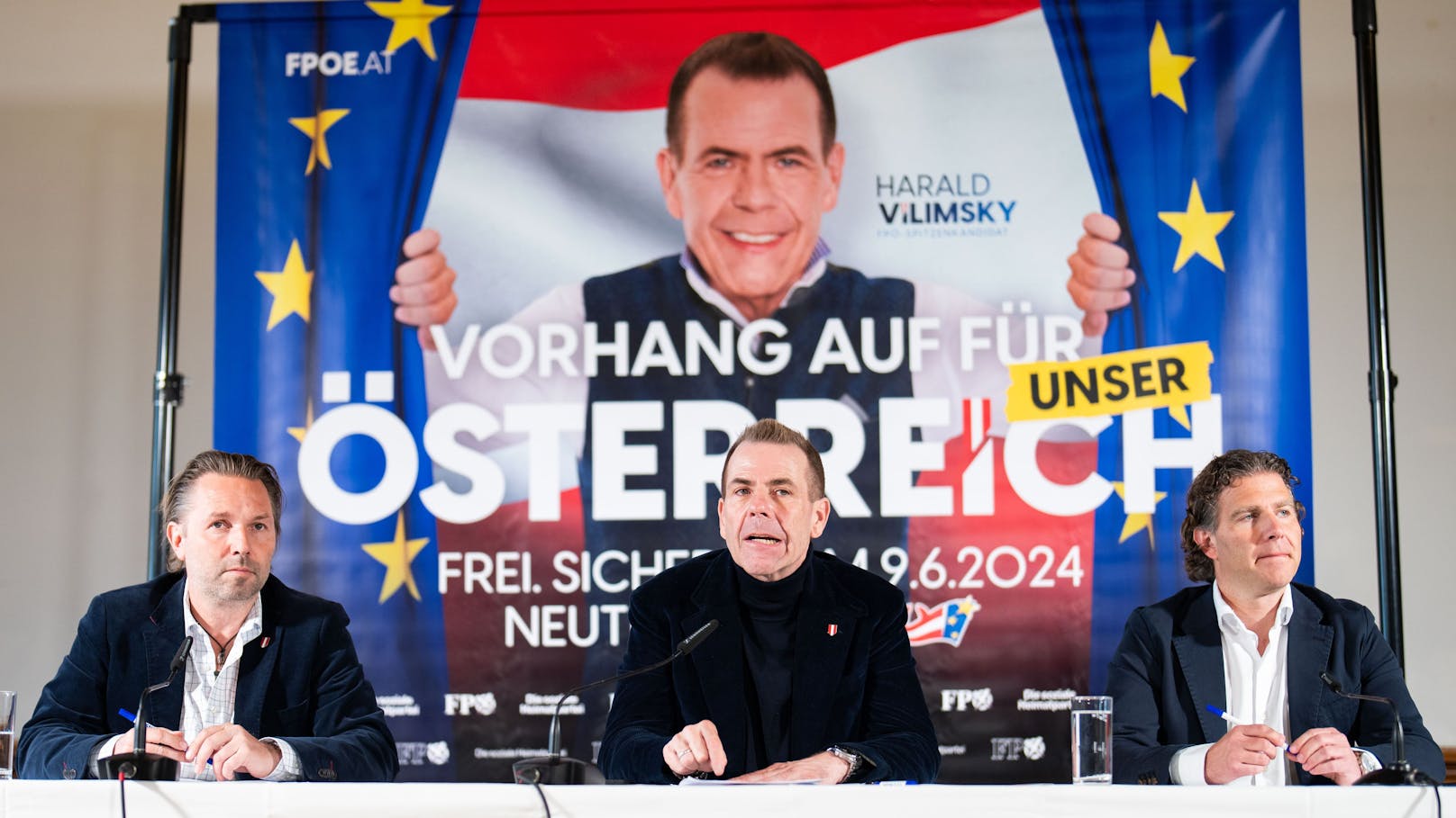 FPÖ startet Wien-Wahlkampf: Lukas Brucker steigt auf