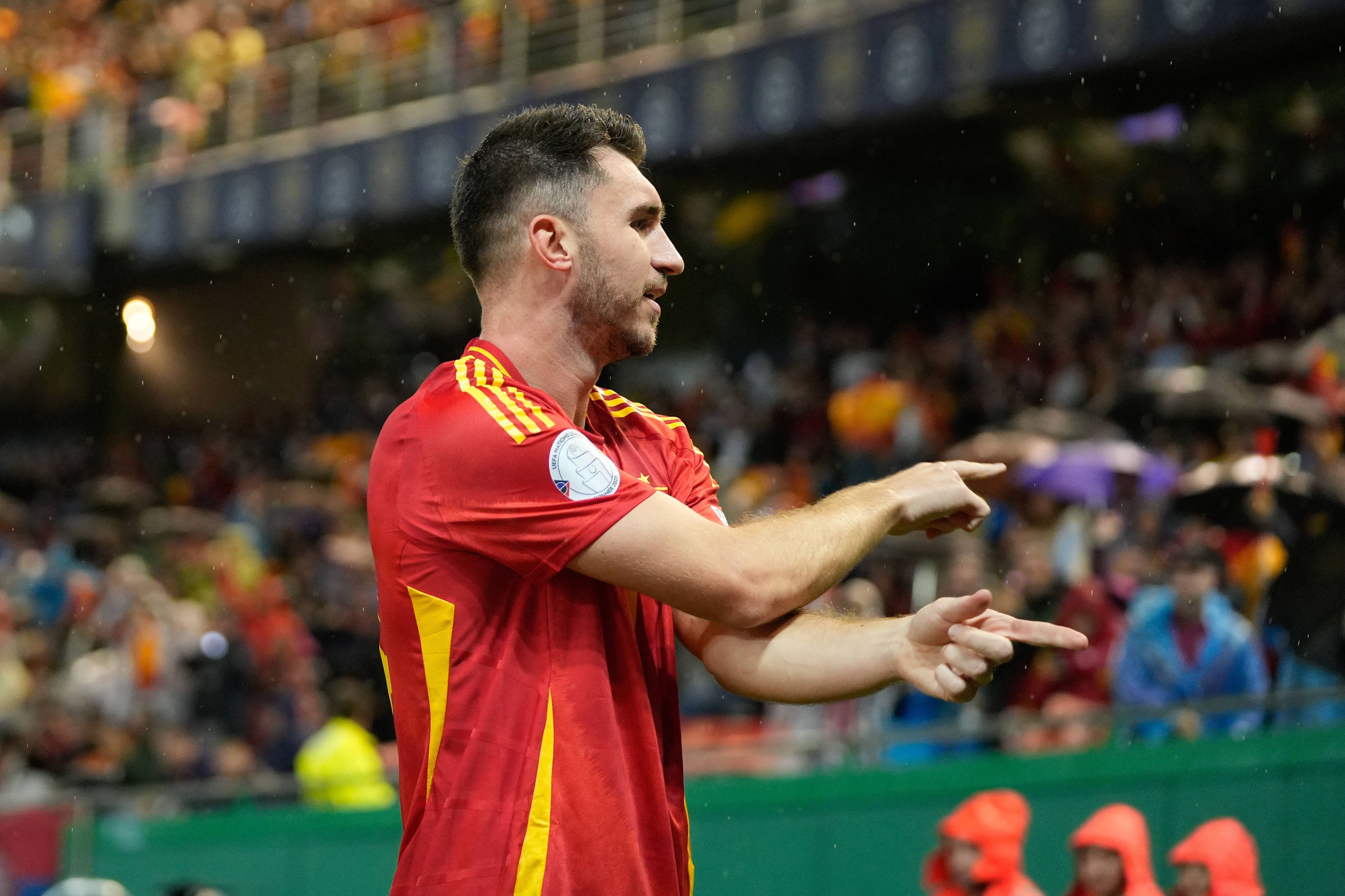 Aymeric Laporte jubelte über das 1:0.