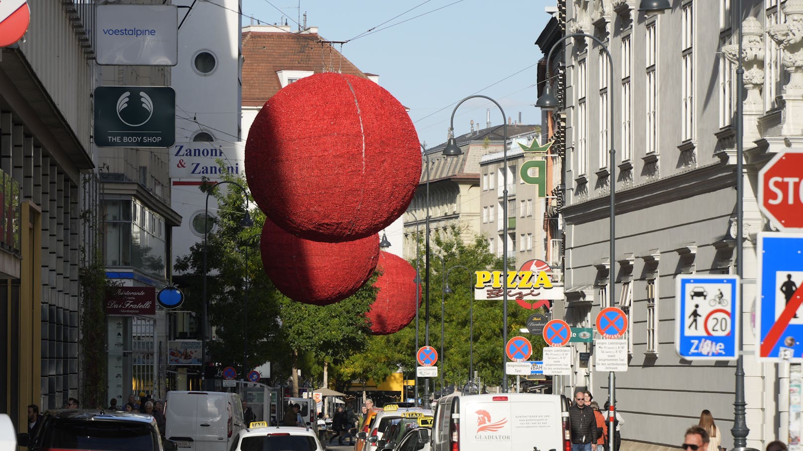 Es ist wieder so weit! In der Wiener Innenstadt wird es schon langsam weihnachtlich.