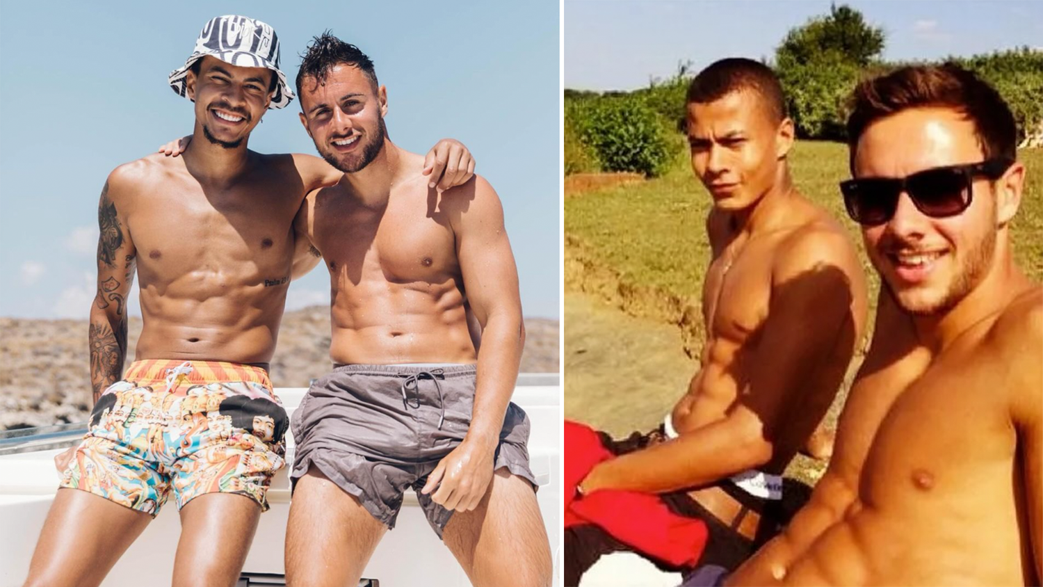 Dele Alli und George Baldock waren gute Freunde.