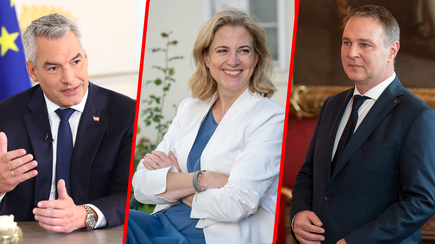 NEOS-Chefin Beate Meinl-Reisinger wird sich noch diese Woche mit Bundeskanzler Karl Nehammer und SPÖ-Chef Andreas Babler treffen.