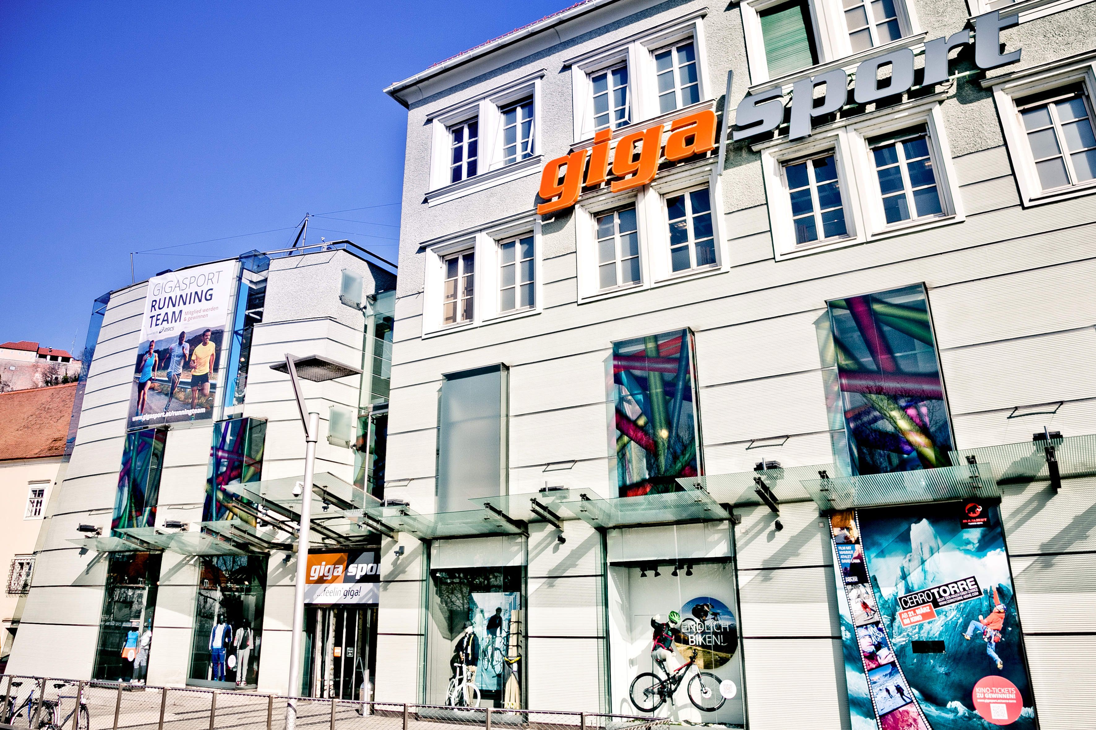 Gigasport schließt vier der insgesamt 14 Standorte in Österreich.