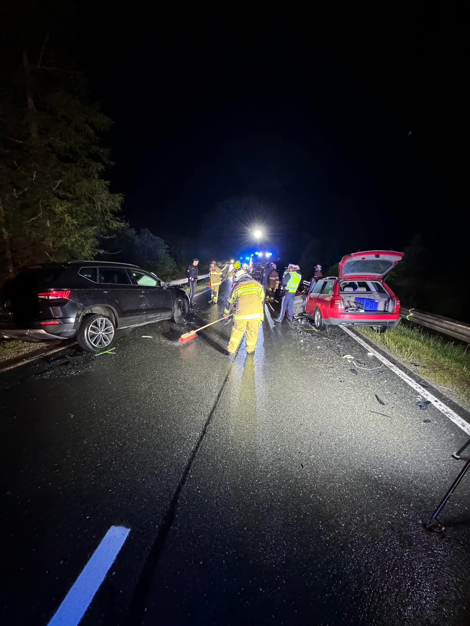 Besagte Unfallszenerie.