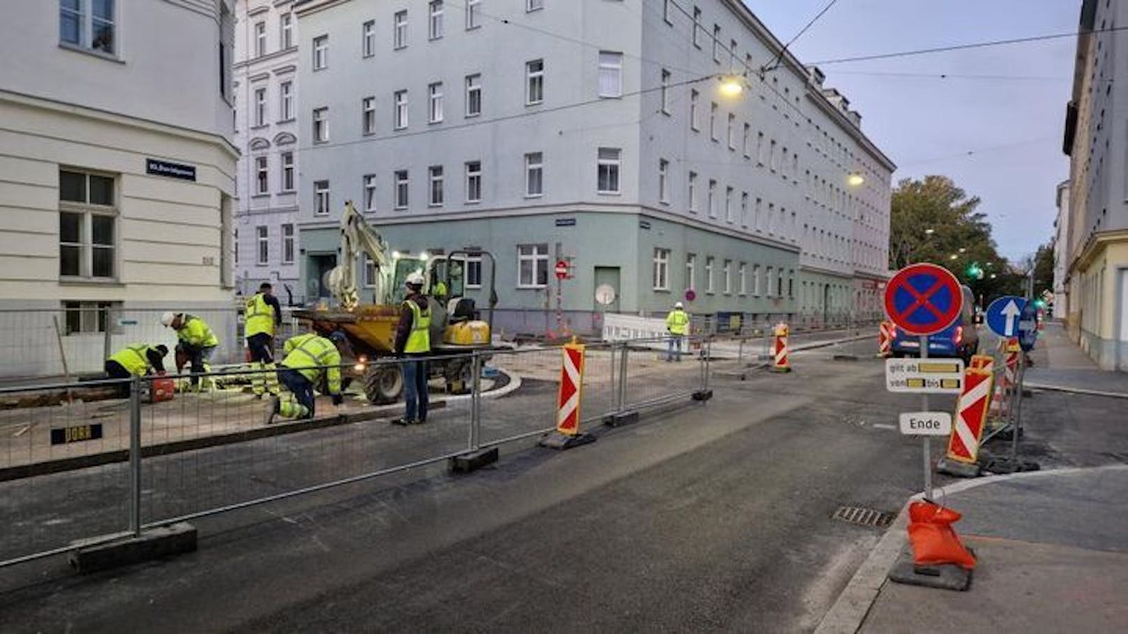 Die XXL-Baustelle geht vom Reumannplatz bis hin zur Laxenburger Straße.