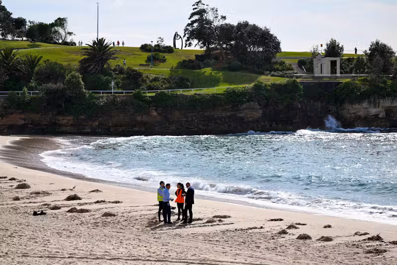 An einem Strand nahe Sydney wurden Hunderte mysteriöse kleine Kugeln angeschwemmt