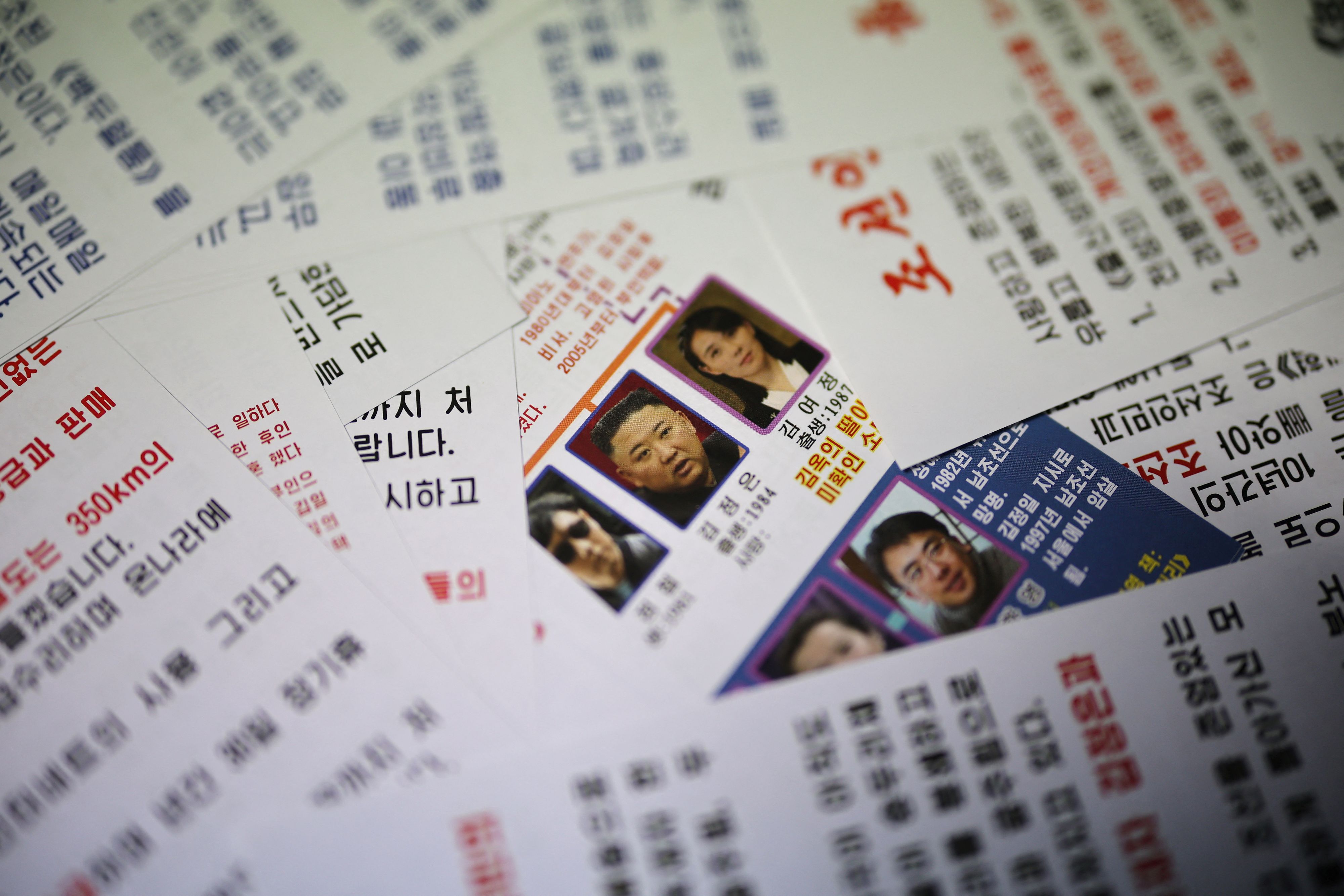 Immer wieder werden solche Flugblätter aus Ballons abgeworfen. 