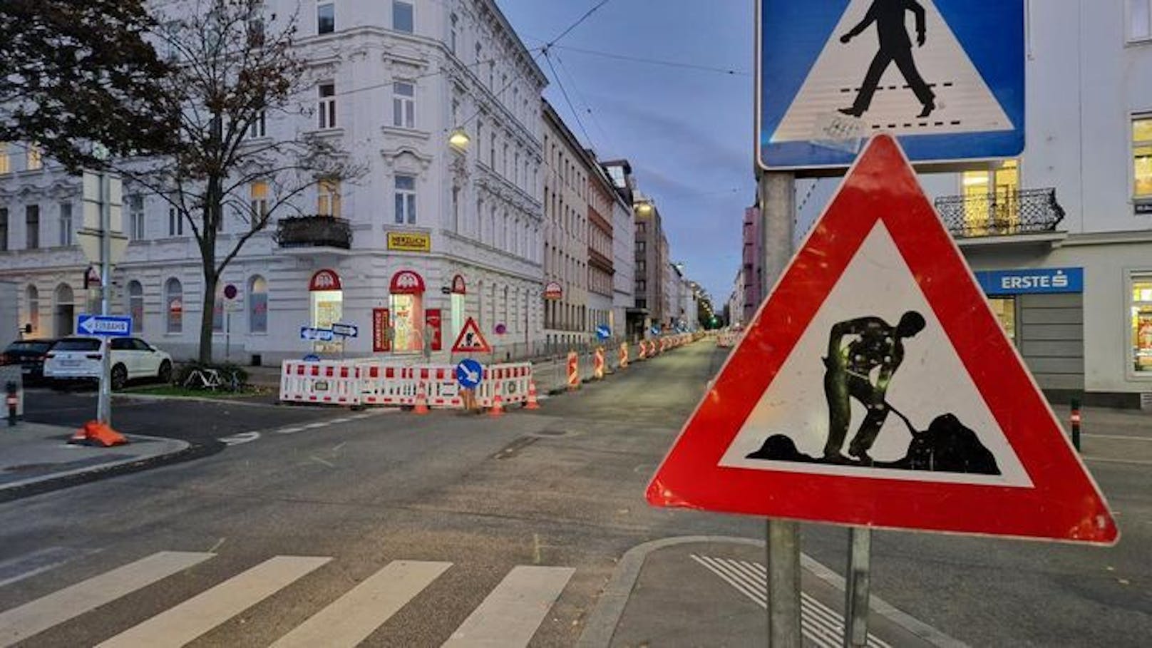 Dort herrscht nämlich seit Tagen ein einziges Schilder-Chaos.