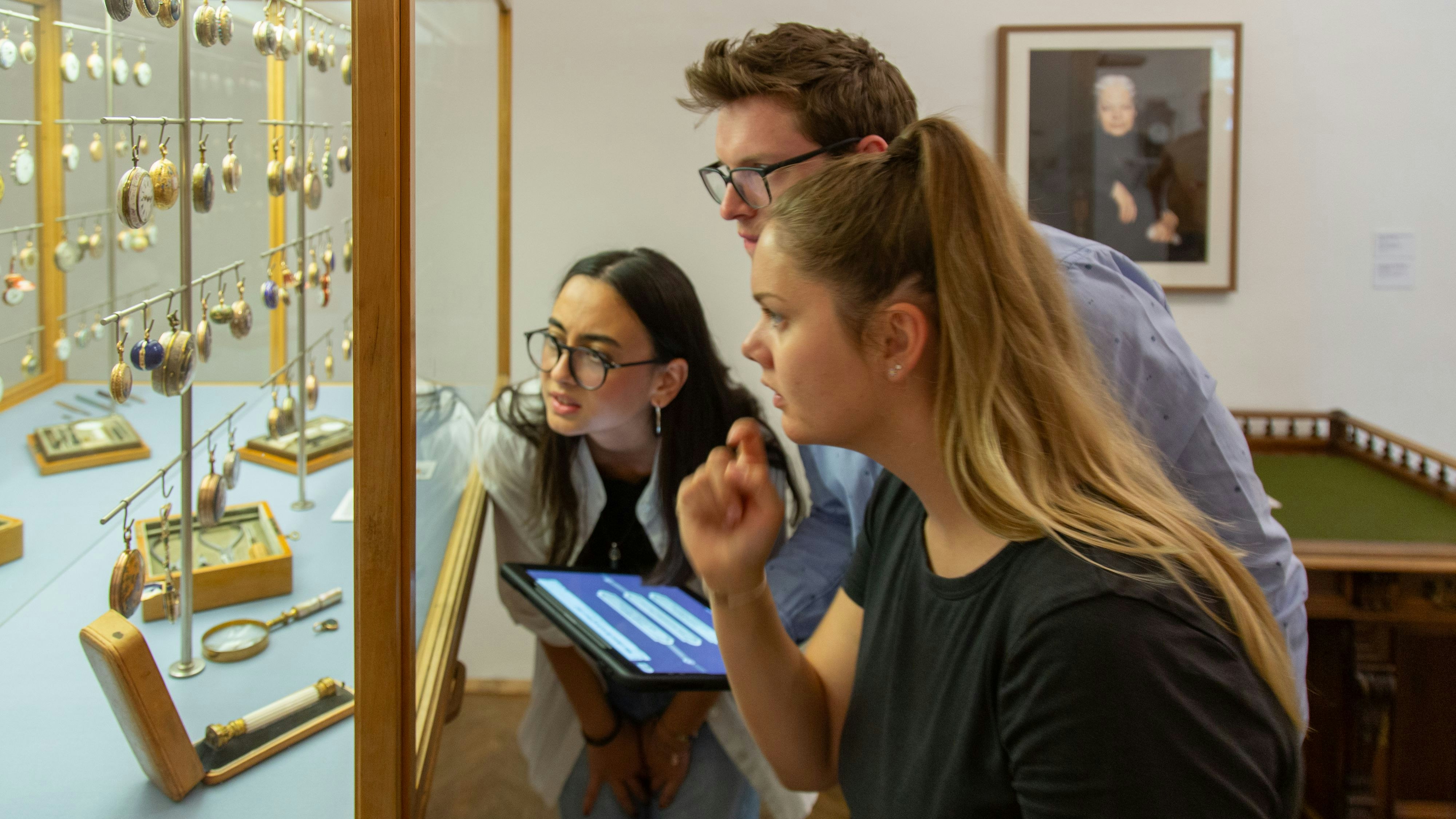 Im Museum kann man das Rätsel lösen.