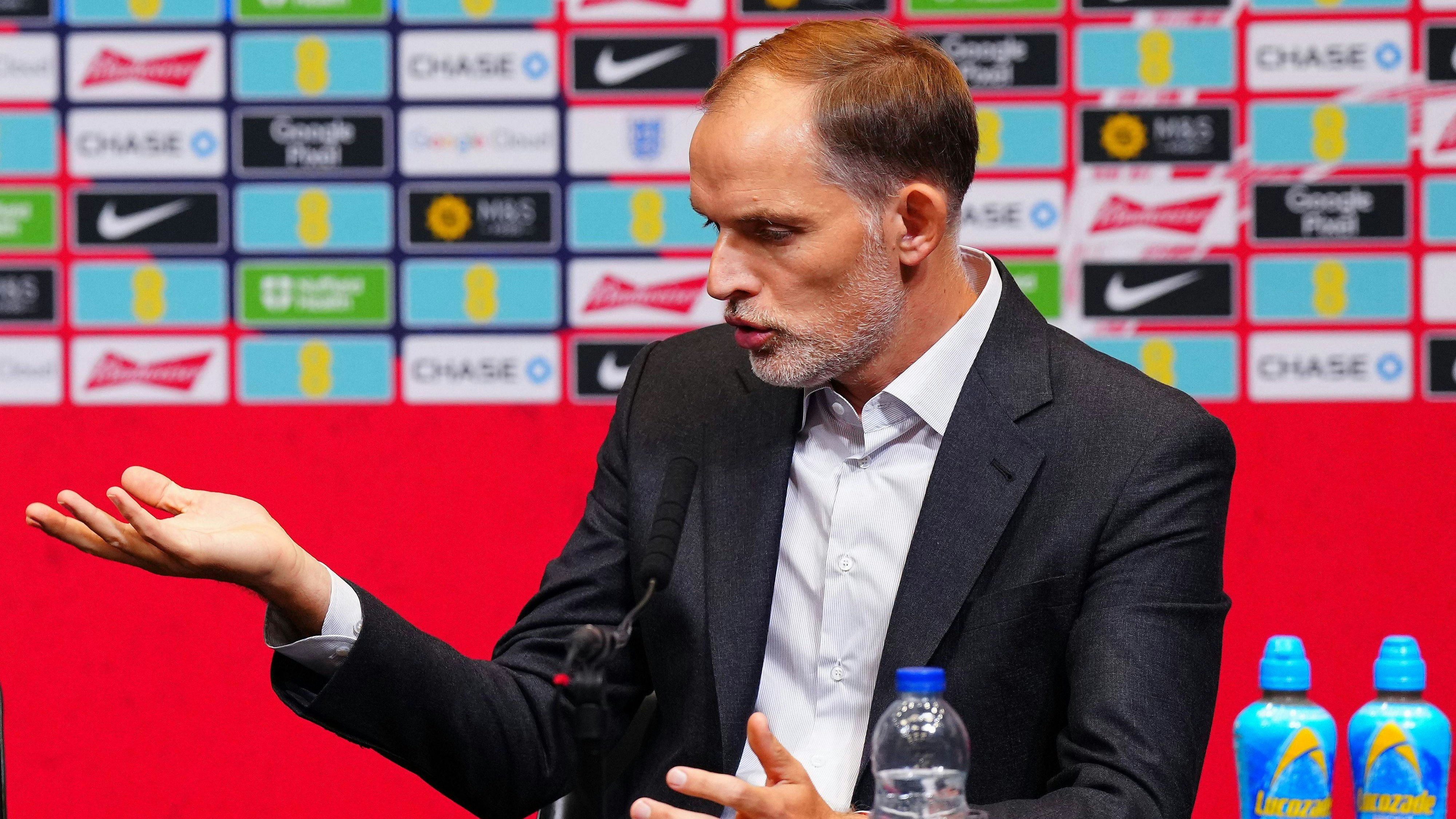 Thomas Tuchel ist englischer Teamchef. 
