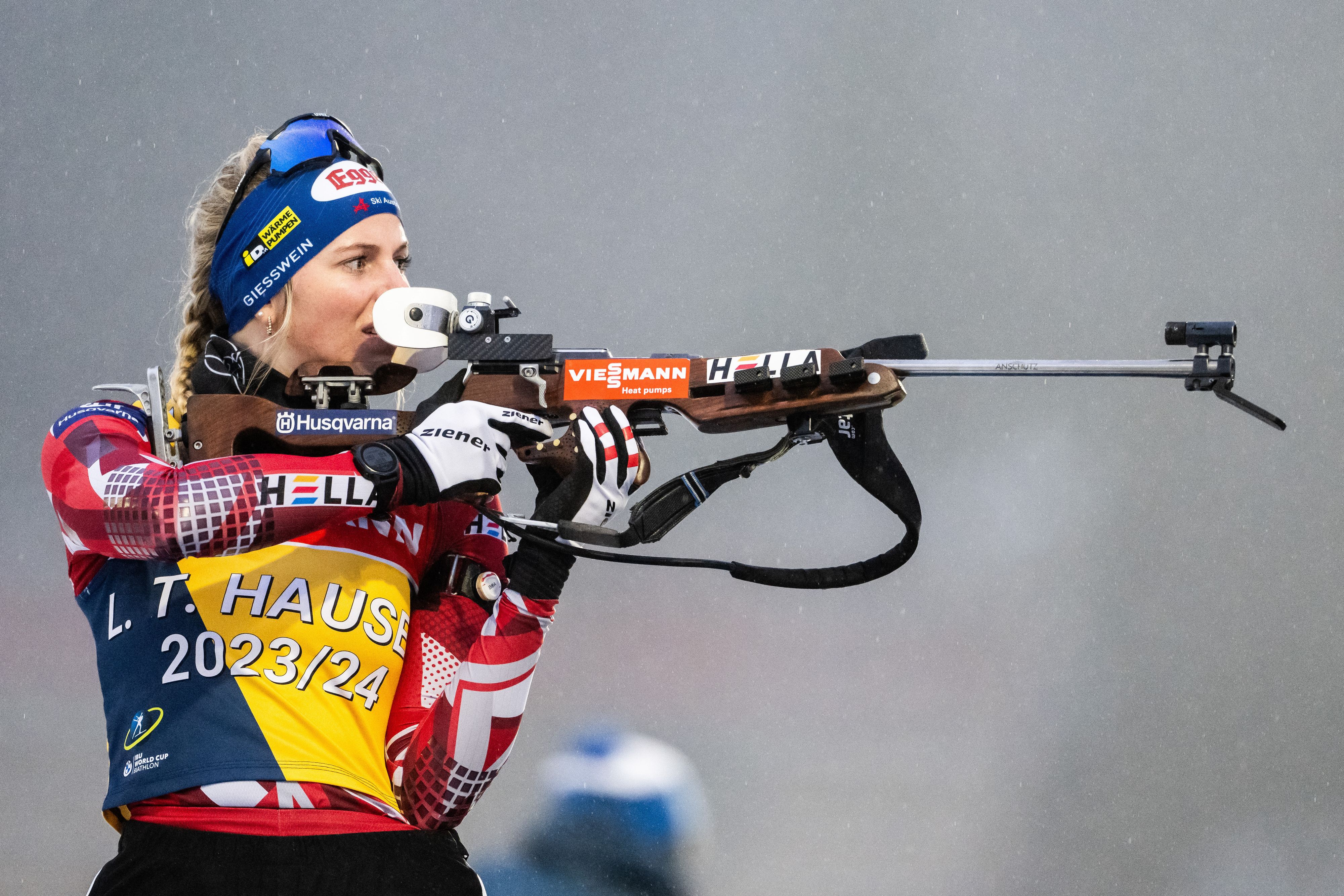 Lisa Hauser wurde 2021 Weltmeisterin im Massenstart.