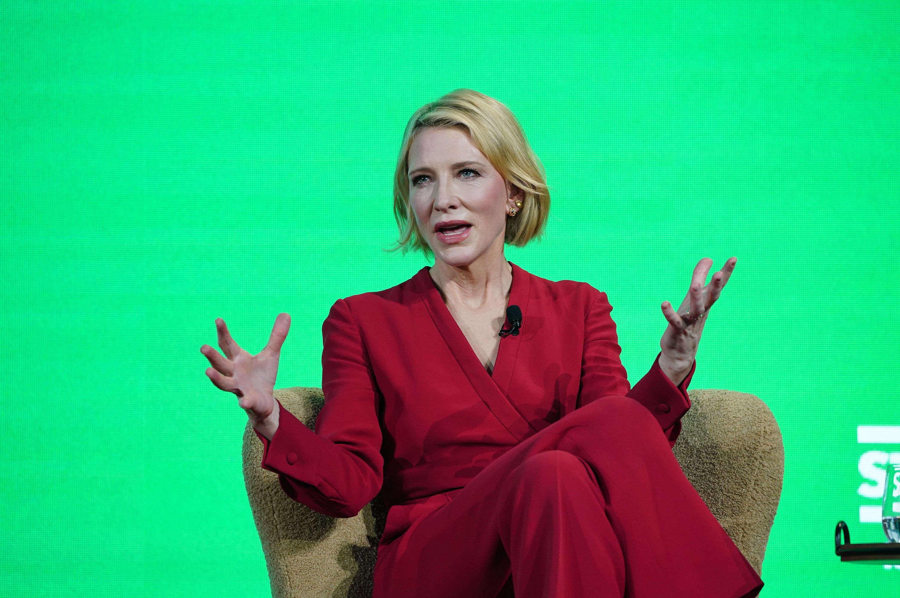 Cate Blanchett bei ihrem Auftritt in der Wiener Hofburg