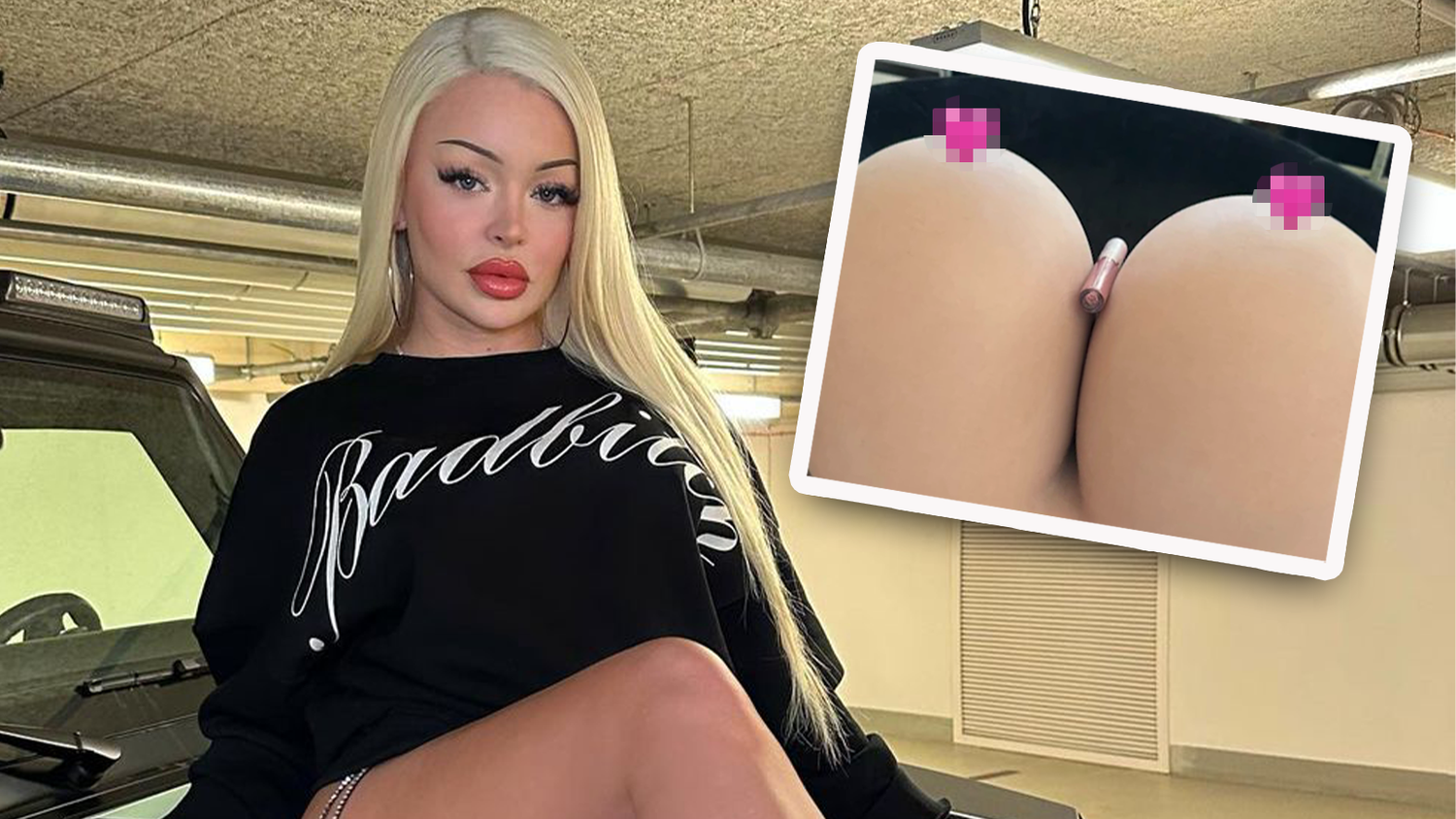 Katja Krasavice wünschte sich schon vor Monaten eine größere Oberweite.