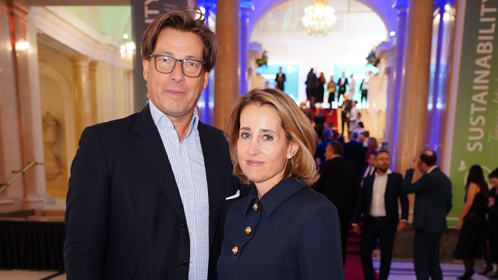 Matthias und Alexandra Winkler beherbergen Cate Blanchett in ihrem Hotel Sacher