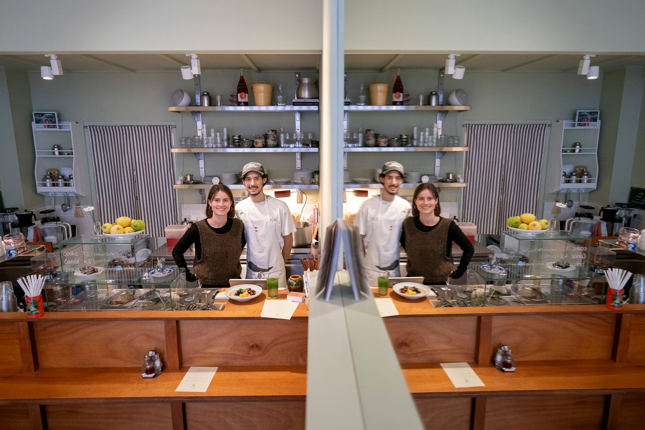 Viola Waldeck (28) und Lukas Stein (31) führen das Ca Phe Lalot.