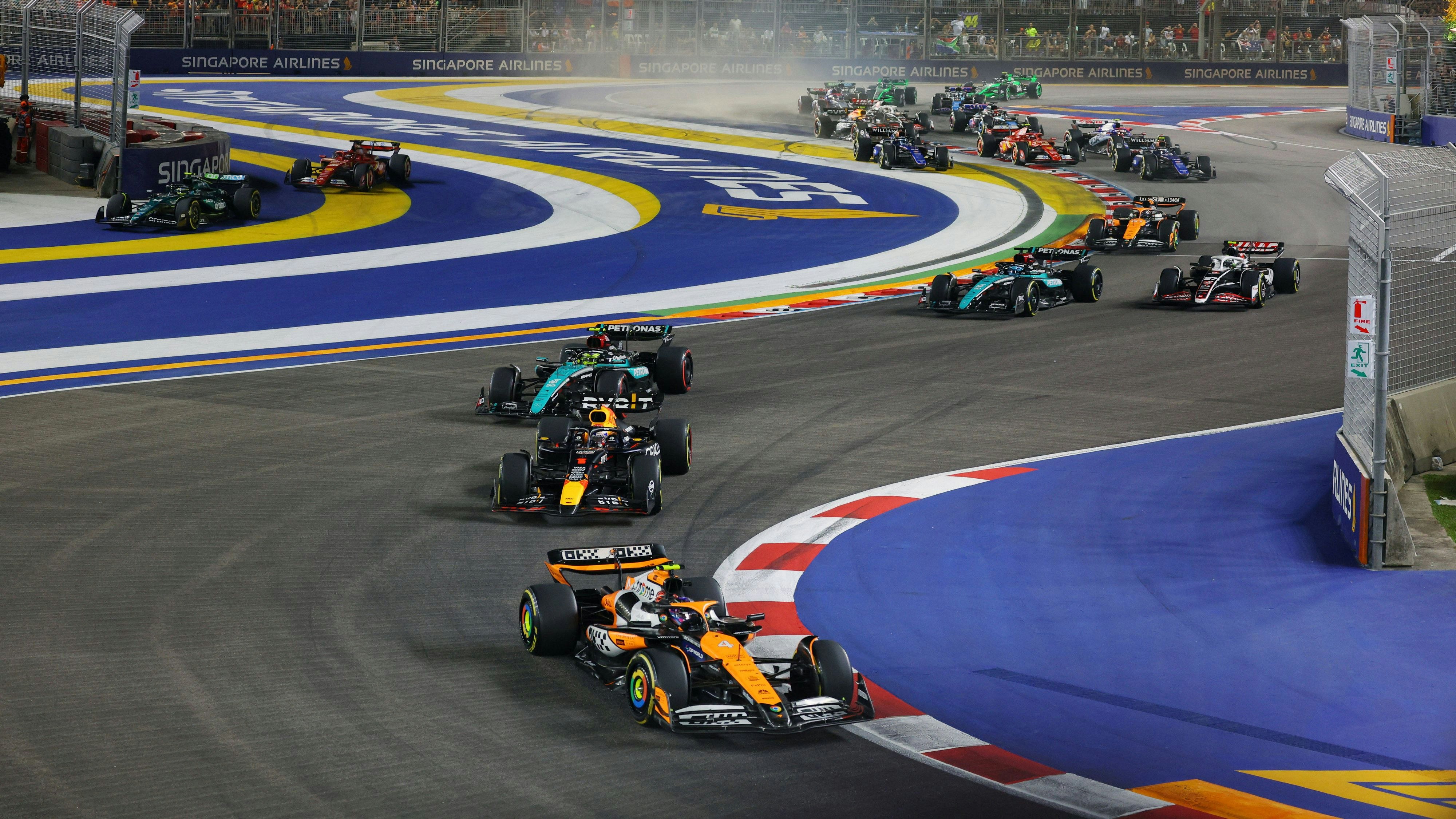 Der spannende WM-Kampf zwischen Lando Norris und Max Verstappen. 