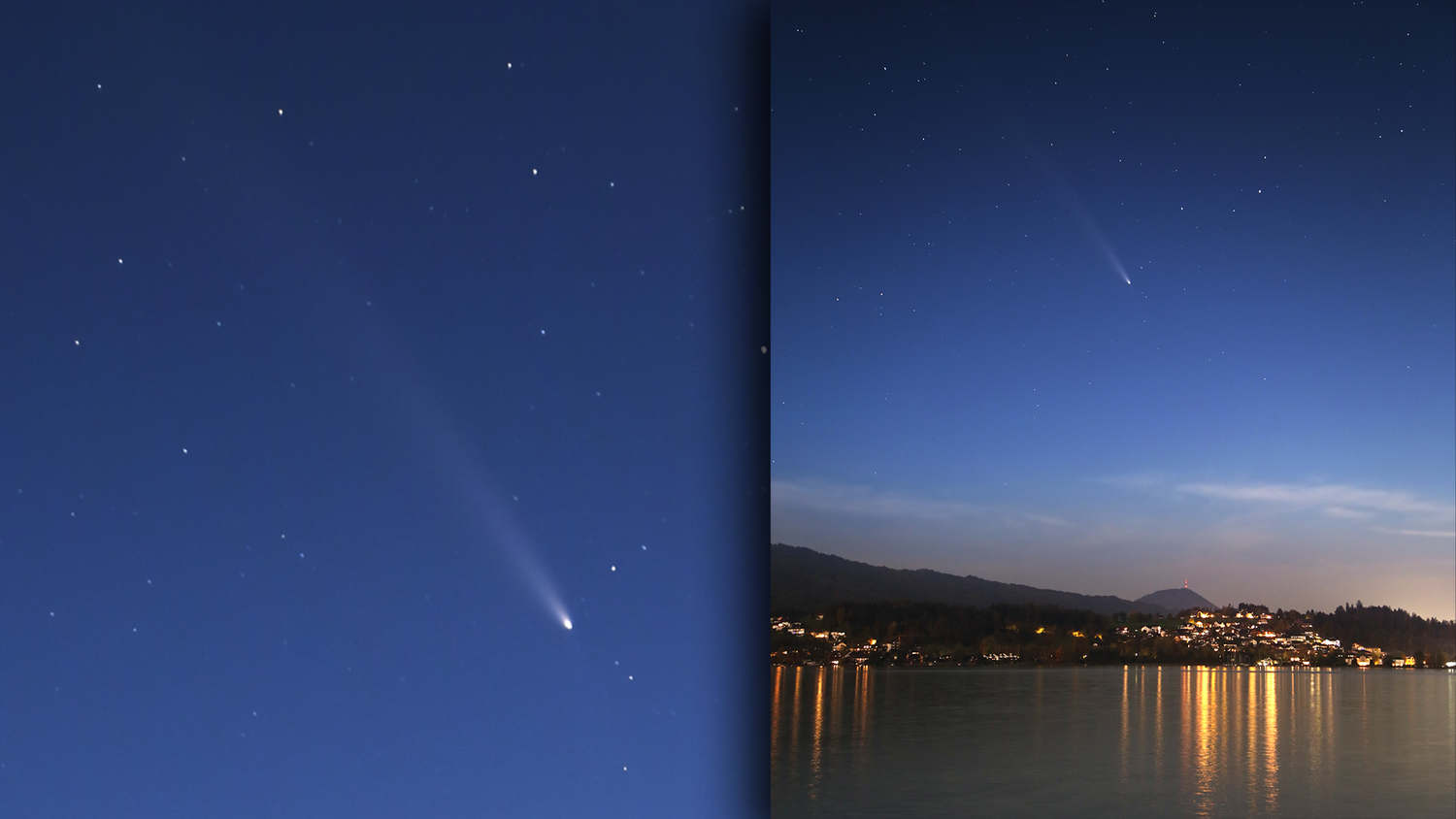 Der Komet C/2023 A3 Tsuchinshan-ATLAS wurde bereits in einigen Orten Österreichs gesichtet. Unter anderem am Mondsee.