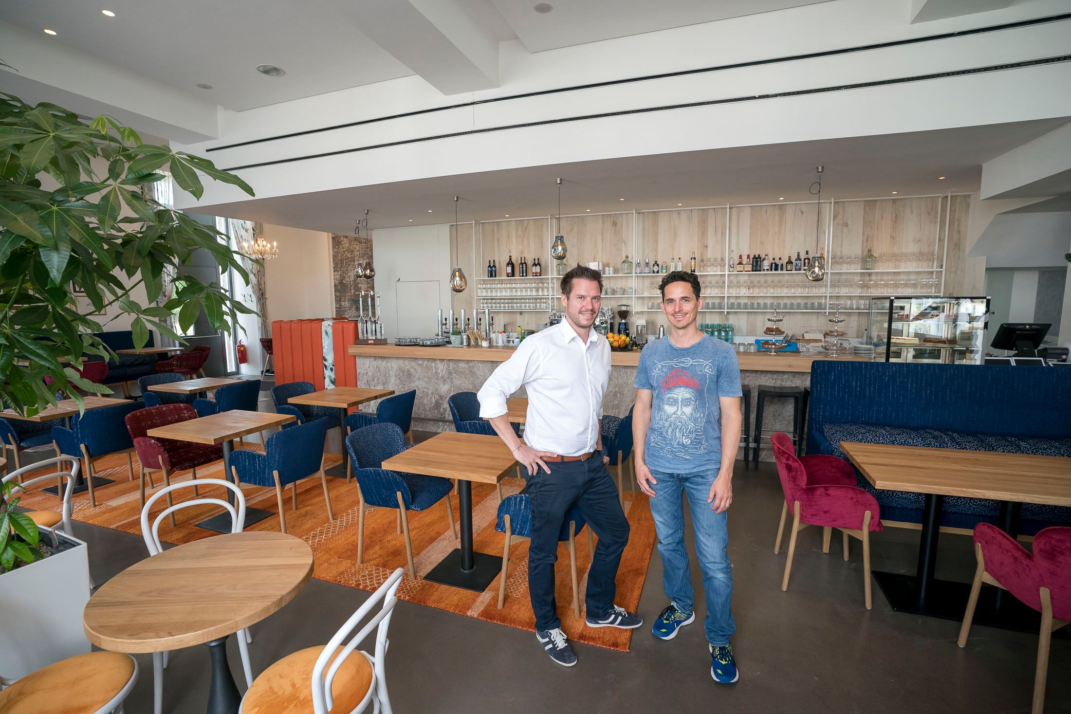 Aurelio Nitsche und Andreas Sael (l.) betreiben gemeinsam das 