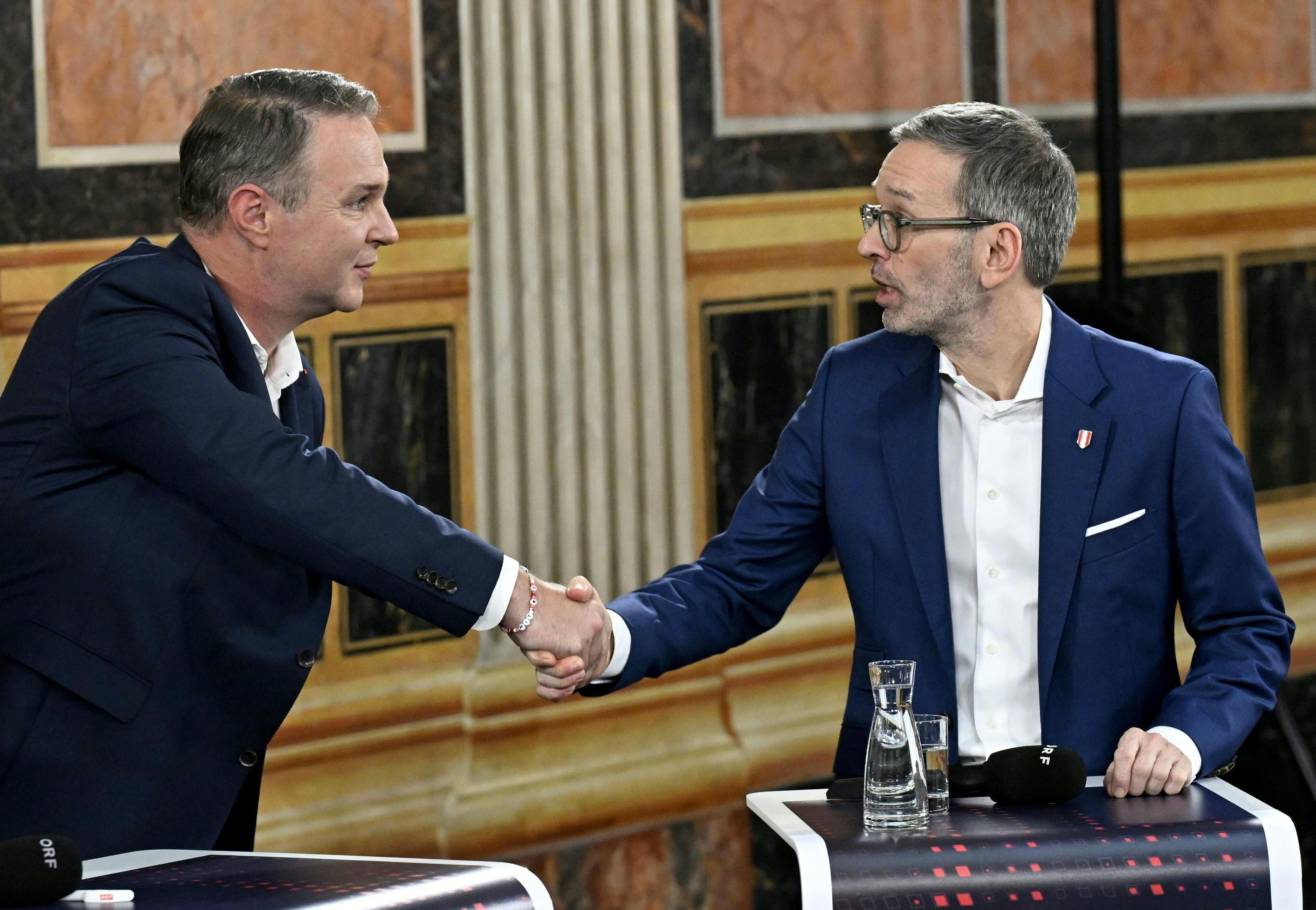 Andreas Babler und Herbert Kickl trafen sich am Freitag zu einem Vieraugengespräch. Der FPÖ-Chef erzählt jetzt, wie's war.