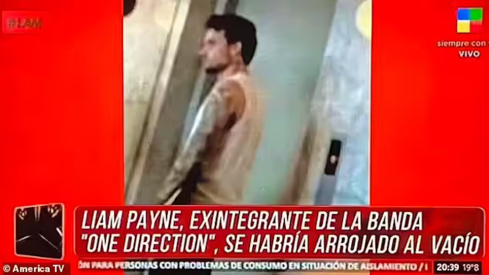 Das ist das letzte Foto von Liam Payne, das ihn lebendig zeigt. Nach diesen Aufnahmen stieg er in den Lift und kehrte in sein Hotelzimmer zurück.