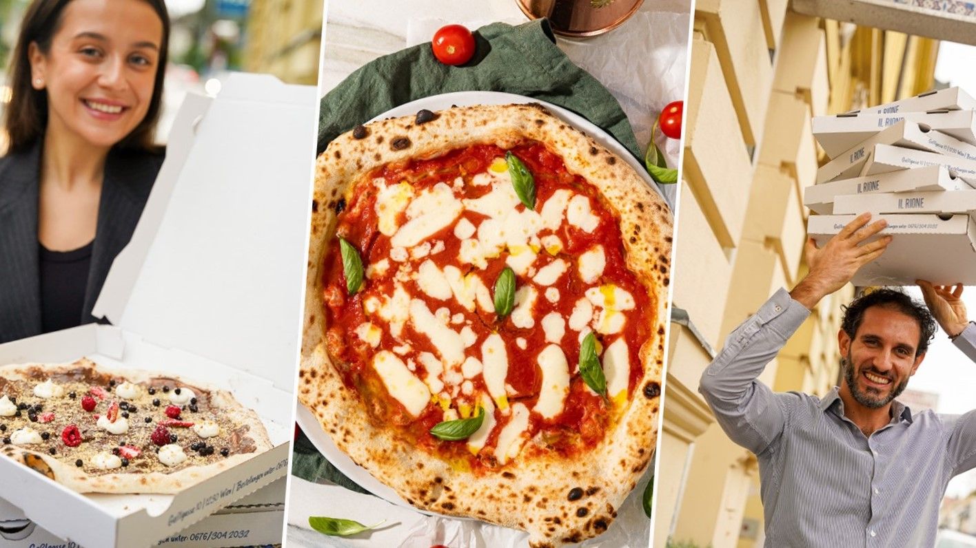 Wolltest du schon mal hauptberuflich Pizza essen? Das ist hier in Wien möglich.