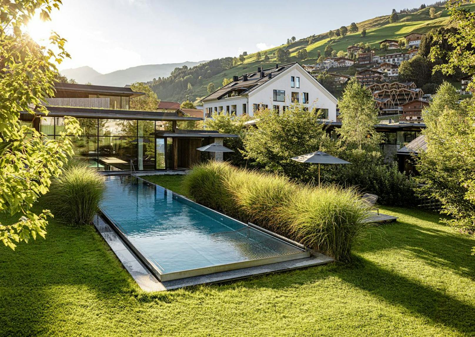 <strong>Wiesergut</strong> - das Wellnesshaus in Saalbach-Hinterglemm (Salzburg) bekam 19 Punkte. Die Nacht mit Frühstück kostet 212 Euro.