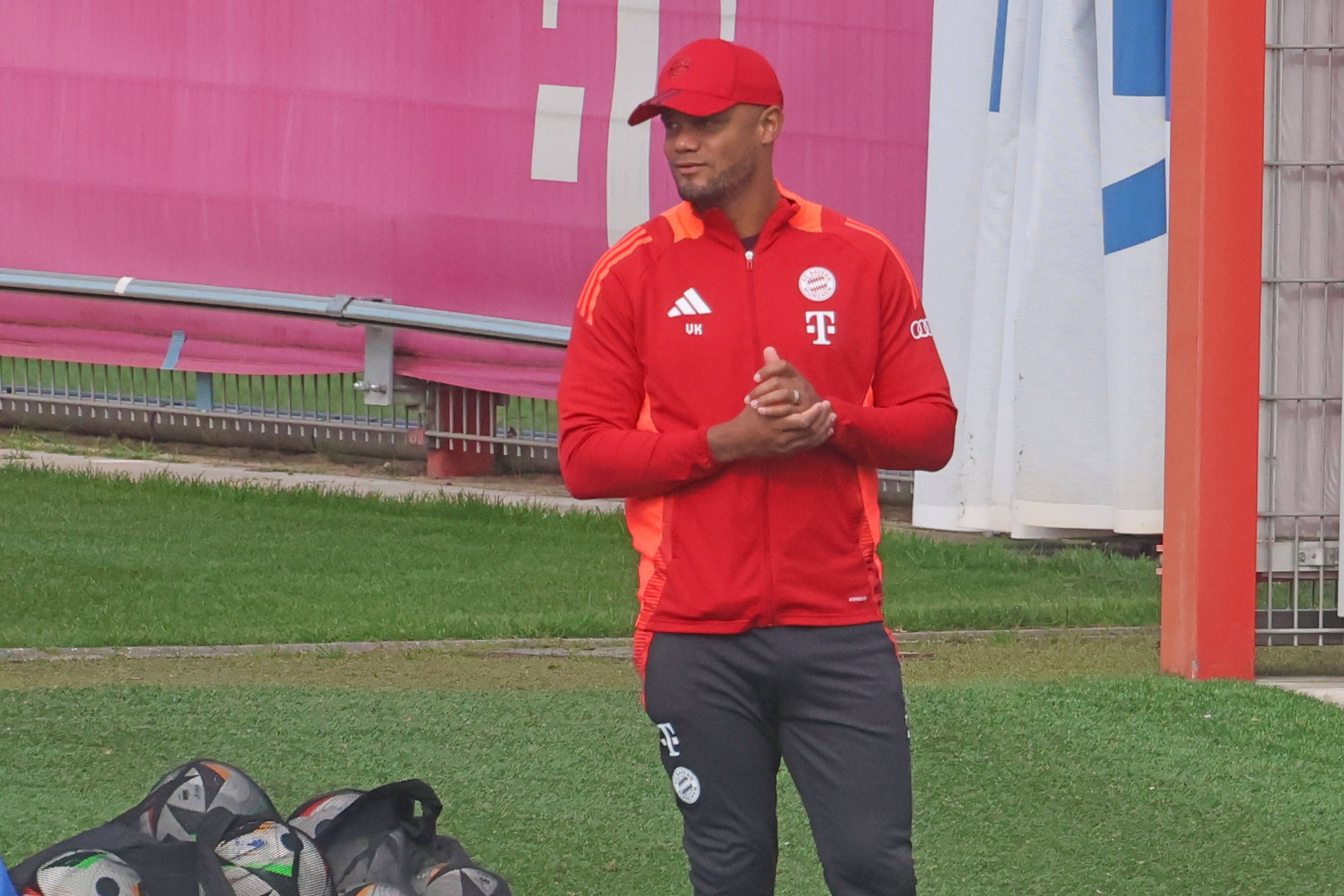 Bayern-Trainer Vincent Kompany. 