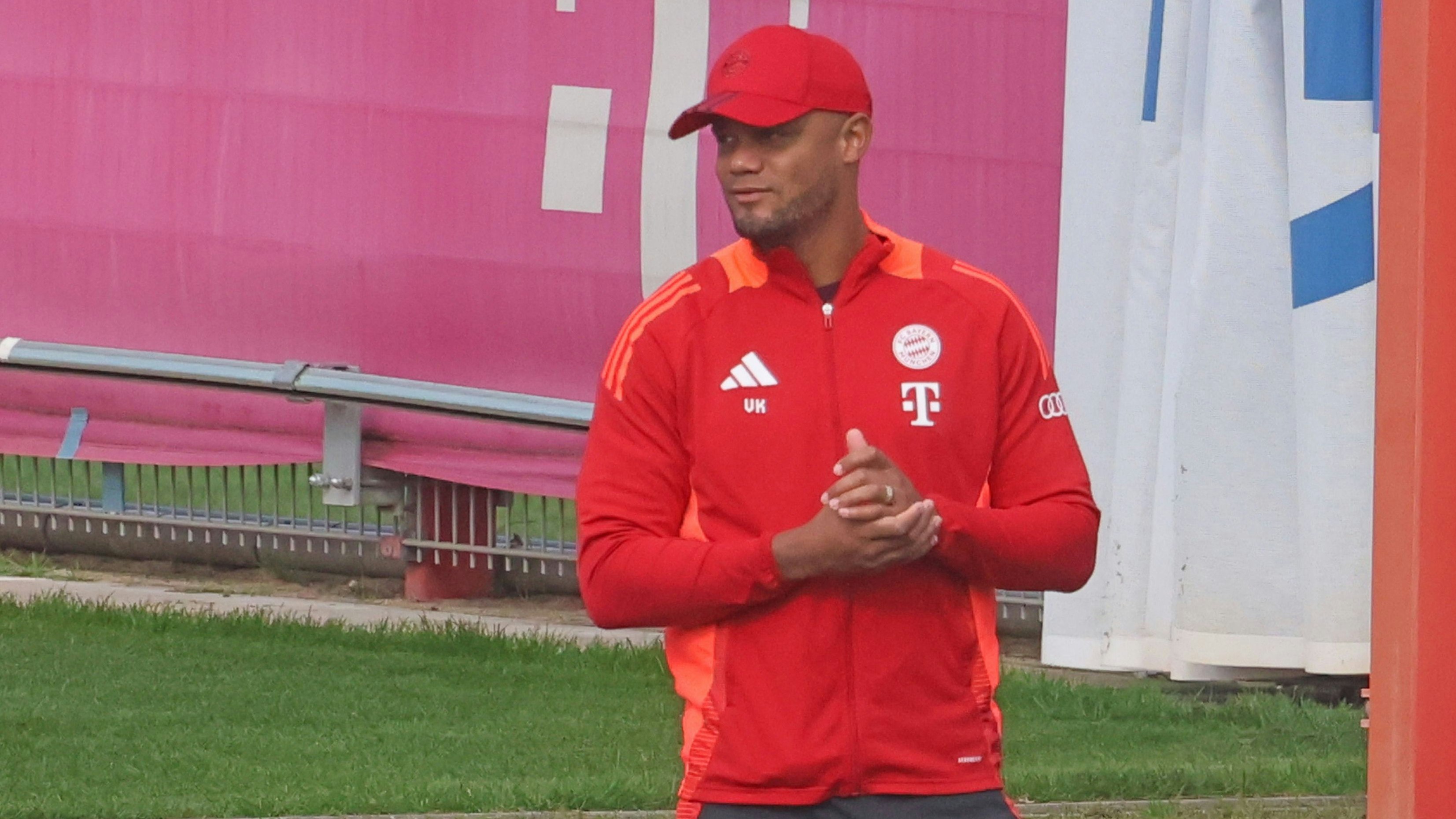 Bayern-Trainer Vincent Kompany. 