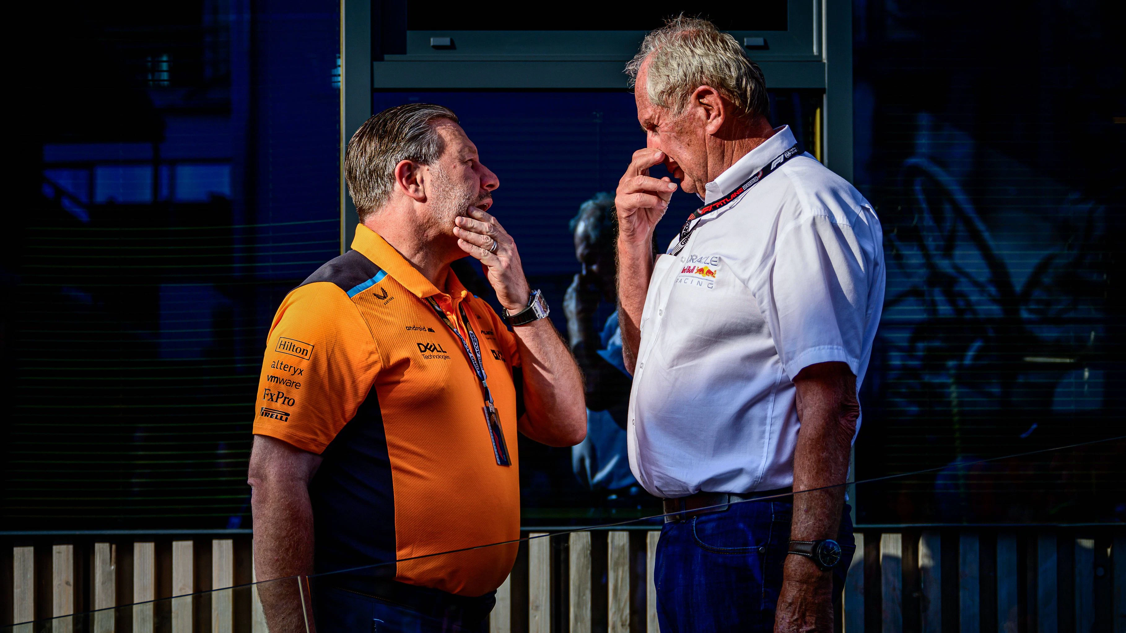 Zak Brown schießt nach der Kritik von Helmut Marko an Lando Norris zurück. 