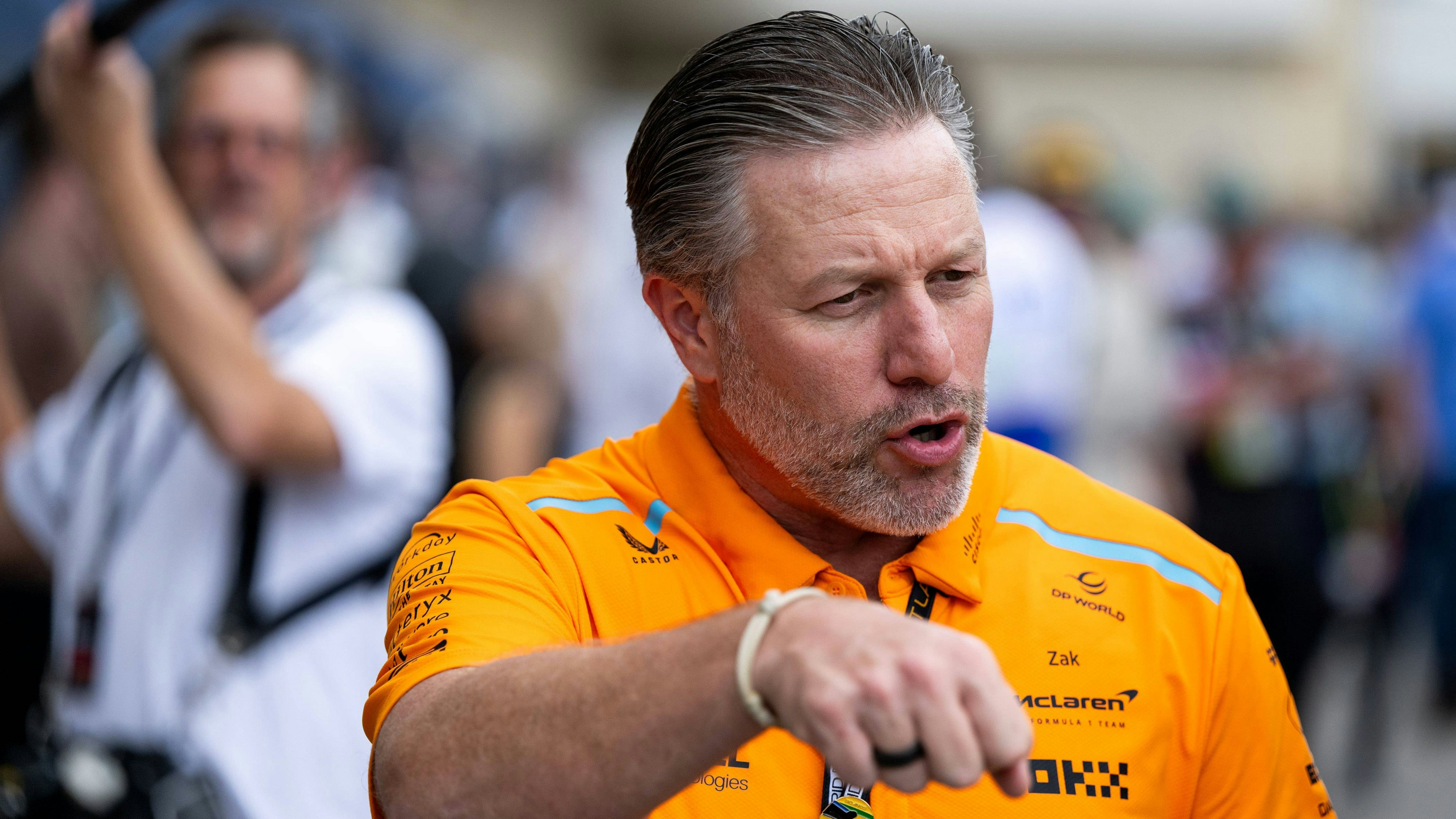 McLaren-Boss Zak Brown. 