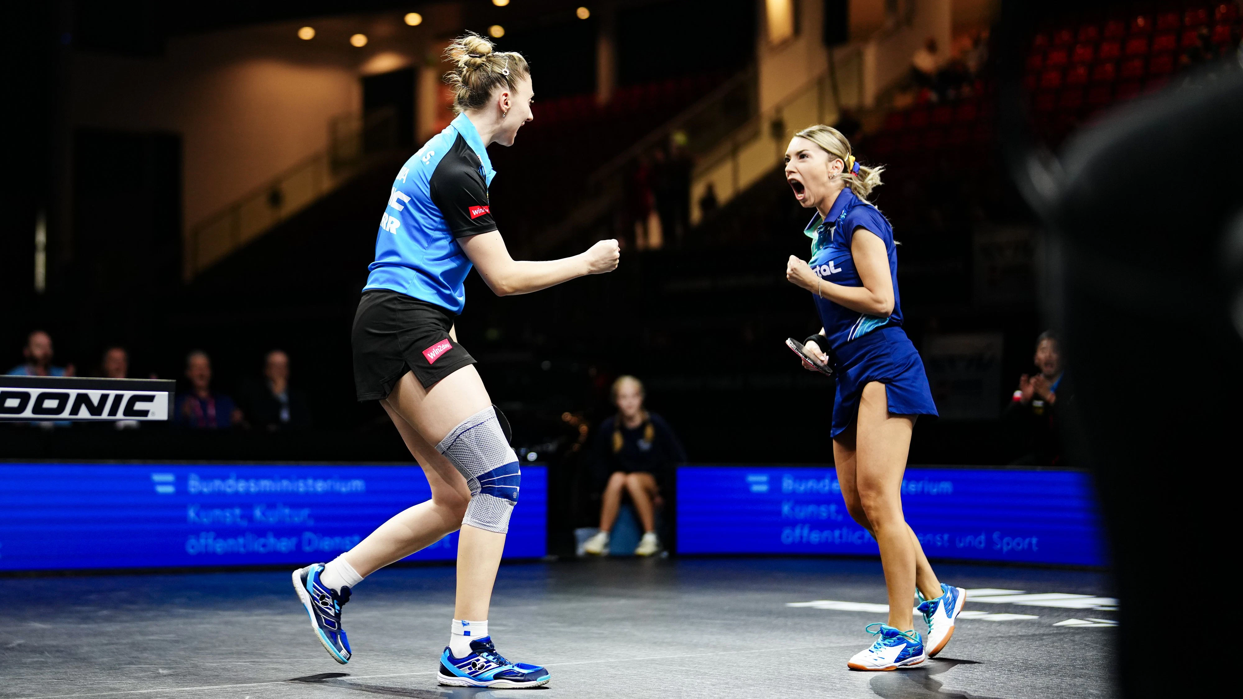 Sofia Polcanova und Bernadette Szöcs