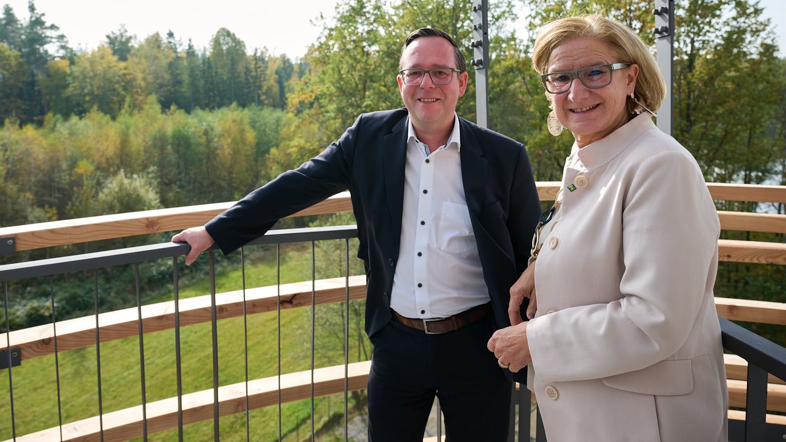 Landeshauptfrau Johanna Mikl-Leitner stattete dem Waldviertel einen Besuch ab.