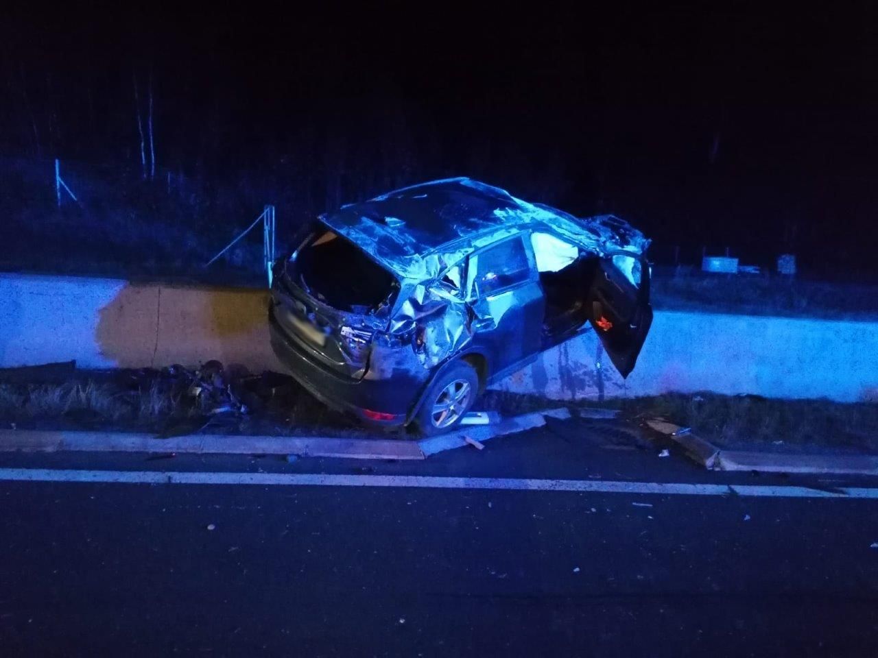 Schwerer Verkehrsunfall auf der A2 in Richtung Wien