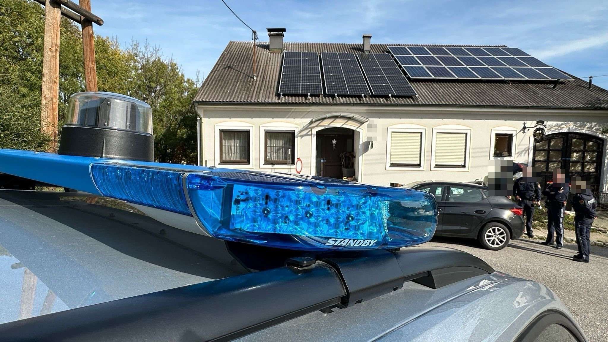 Bluttat in Gösting: Hier verschanzte sich der Tatverdächtige.